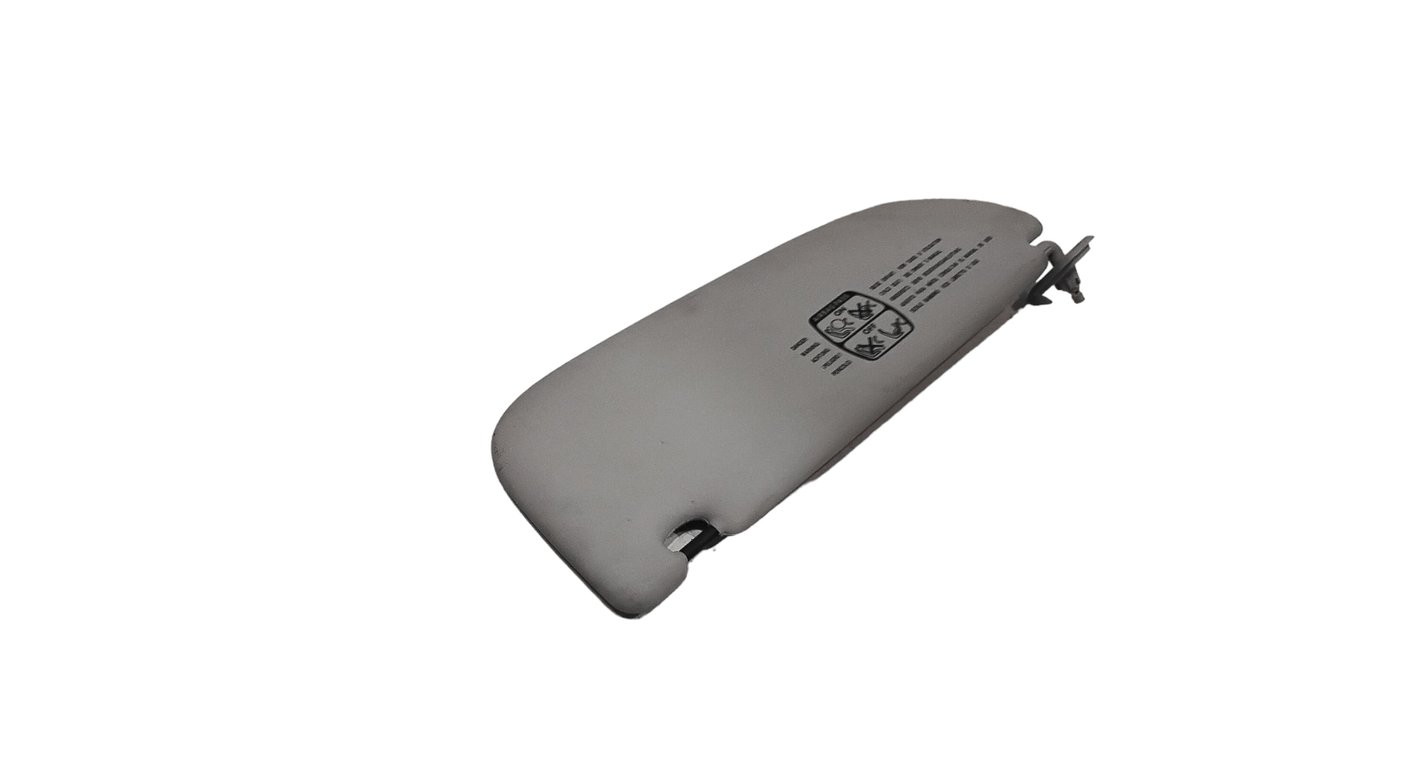 Parasole aletta Lato Passeggero per Peugeot 206 Plus Berlina (2009 - In produzione)