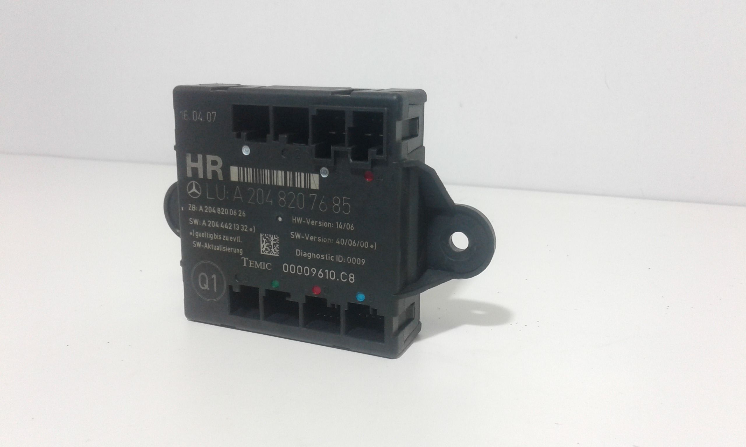 Centralina porta posteriore dx MERCEDES Classe C Berlina W204