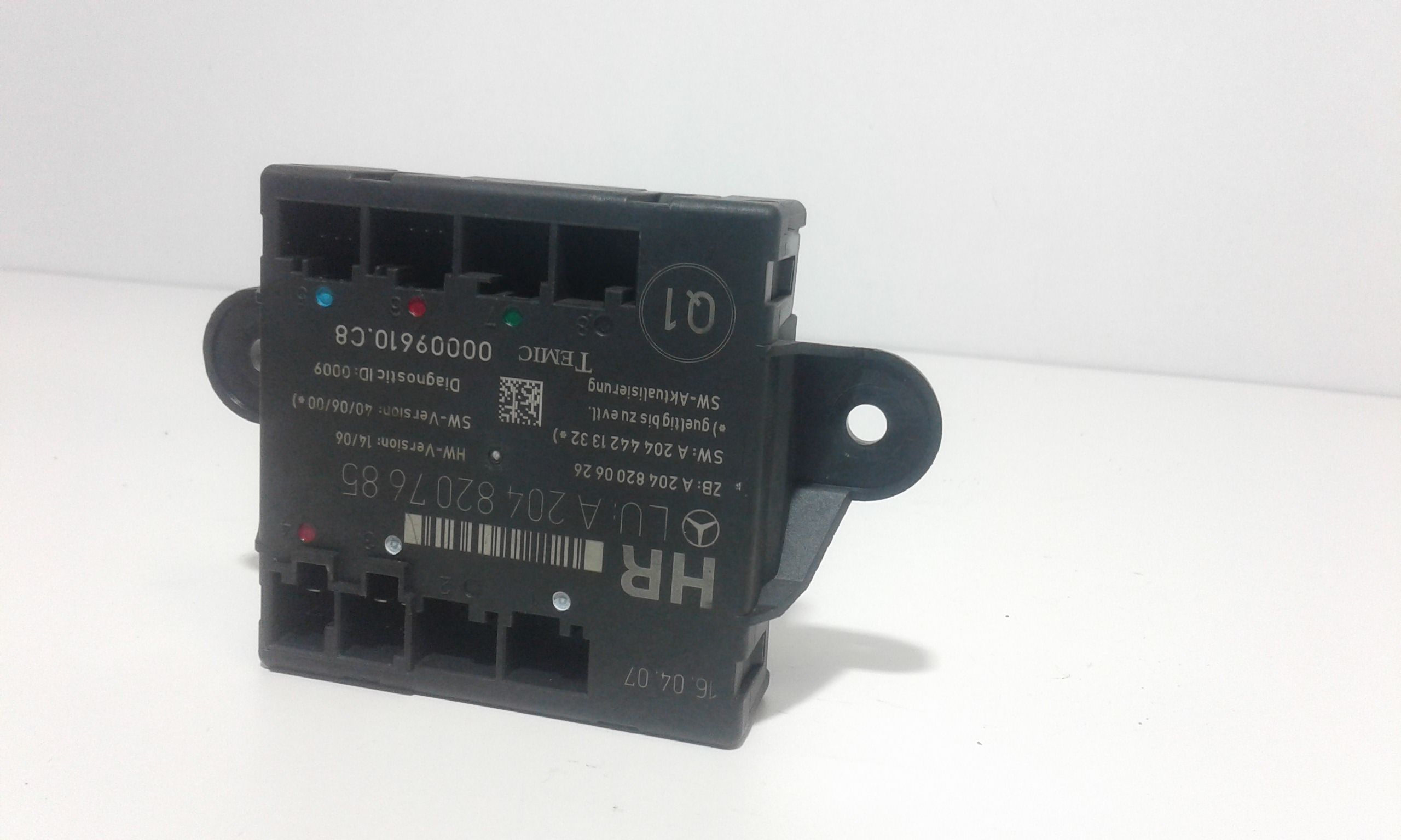 Centralina porta posteriore dx MERCEDES Classe C Berlina W204