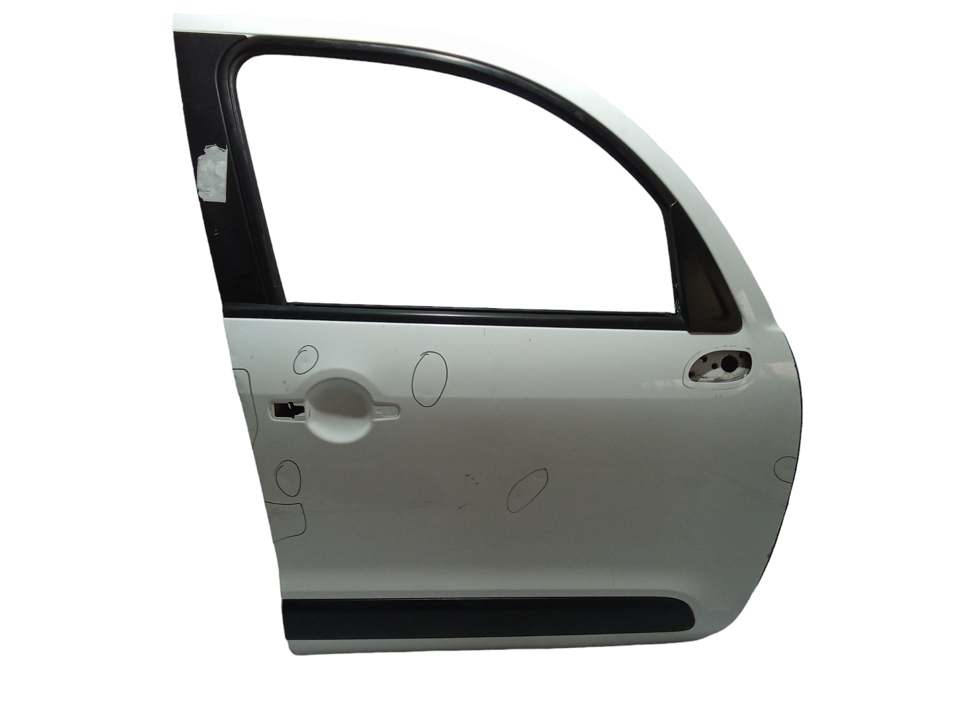 Portiera anteriore Destra per Citroen C3 Picasso (08>) (2008 - In produzione)