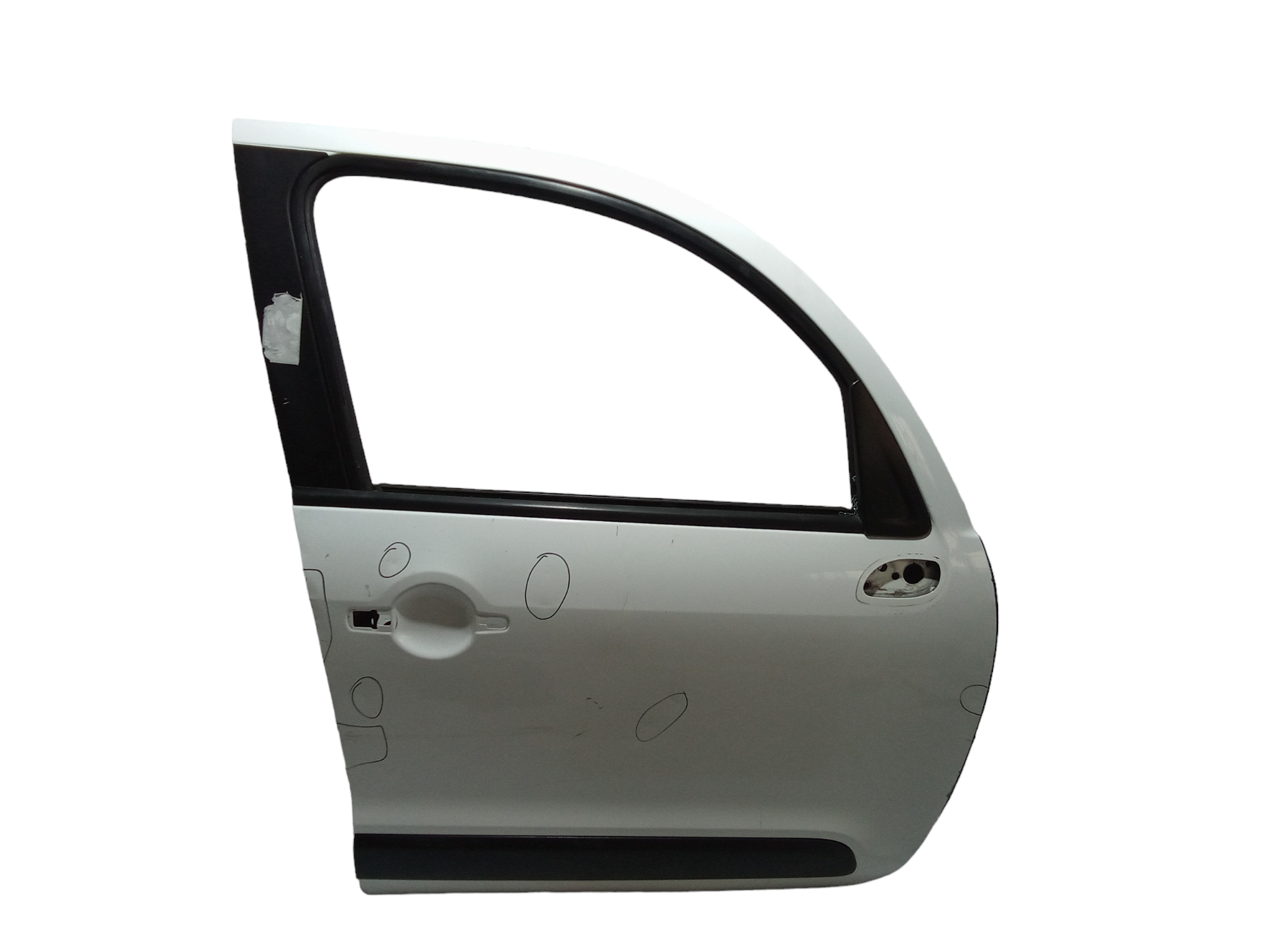 Portiera anteriore Destra per Citroen C3 Picasso (08>) (2008 - In produzione)