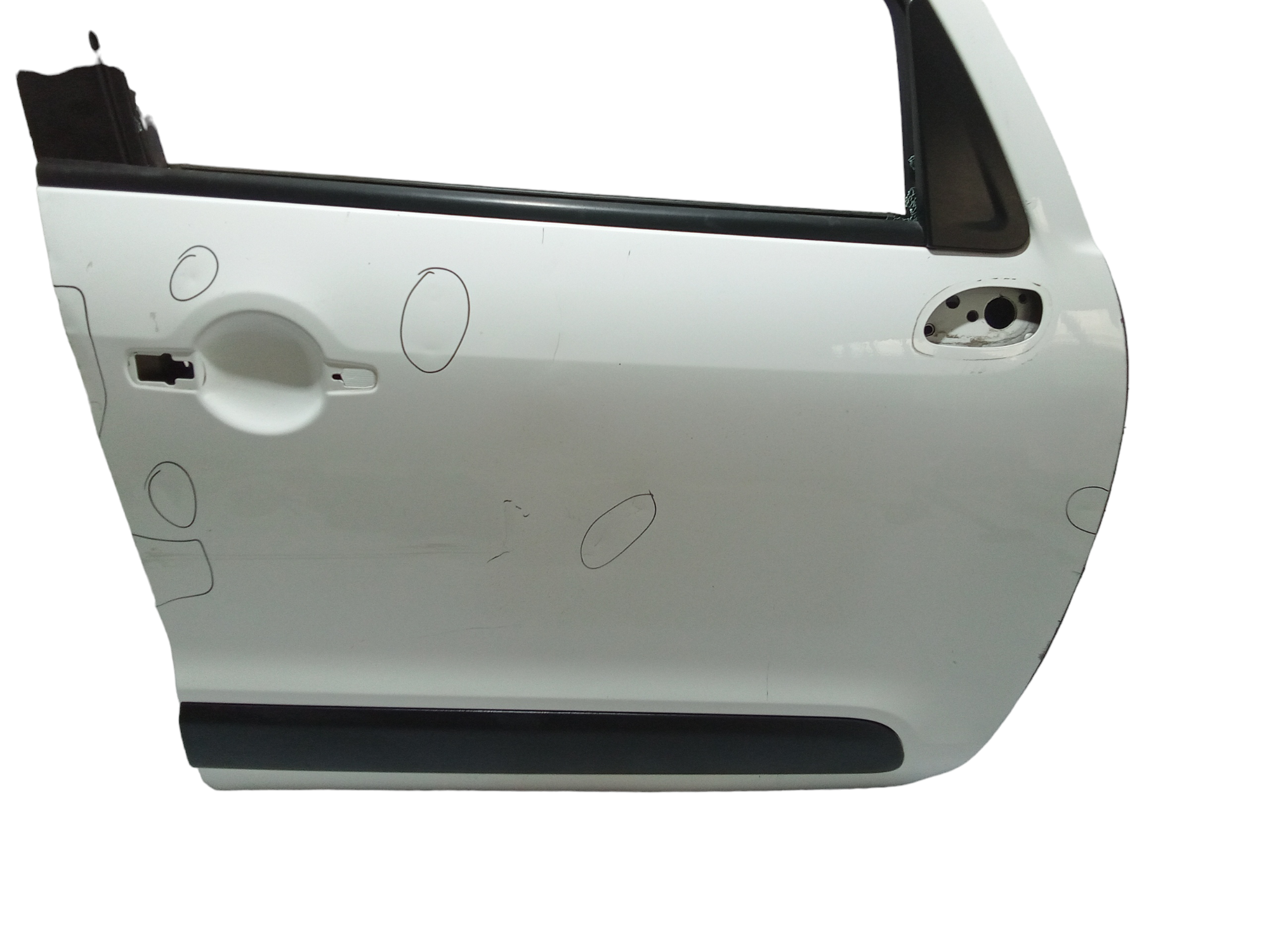 Portiera anteriore Destra per Citroen C3 Picasso (08>) (2008 - In produzione)