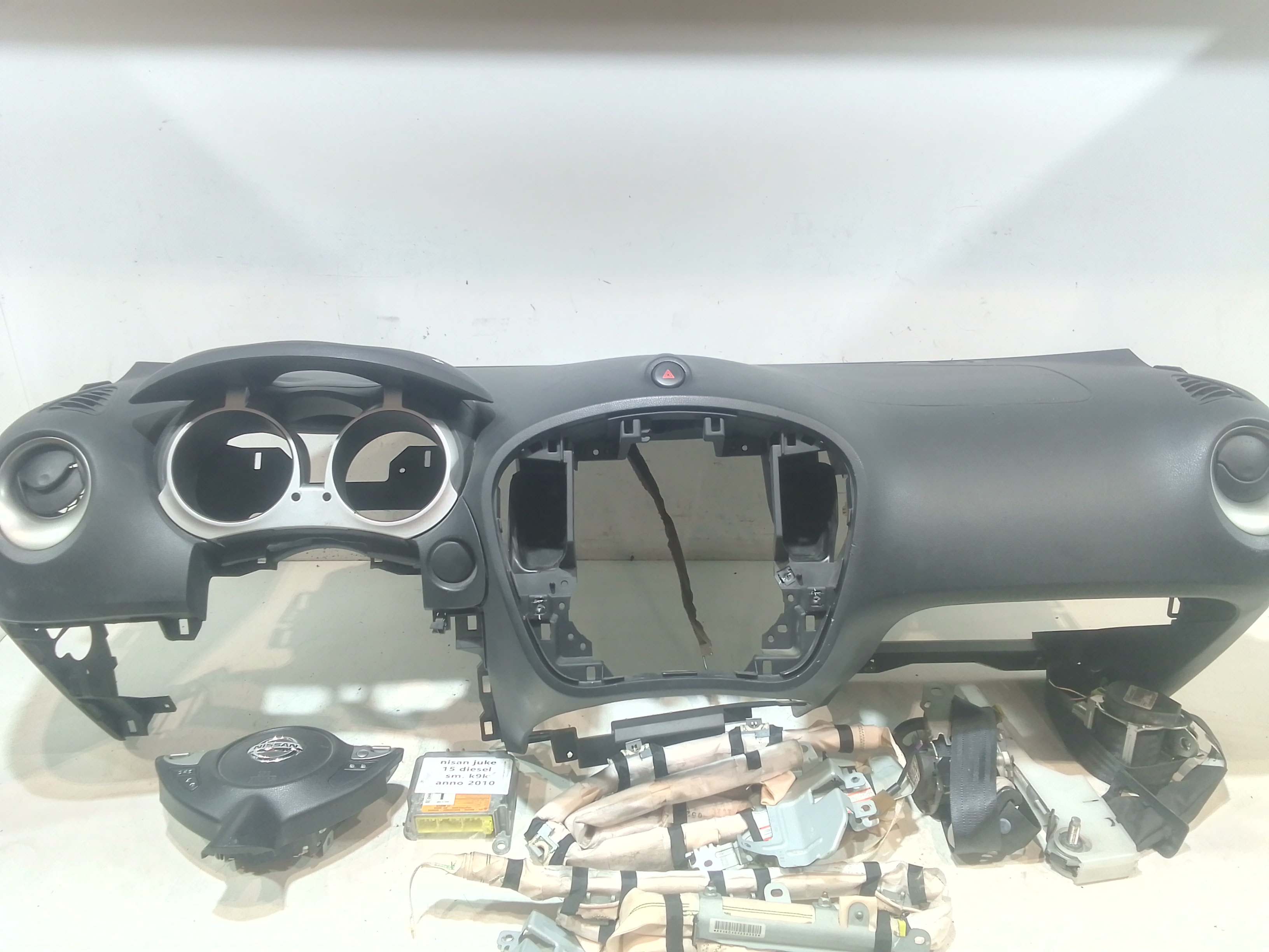 Kit Airbag Completo per Nissan Juke 1 Serie (2010 - 2013)