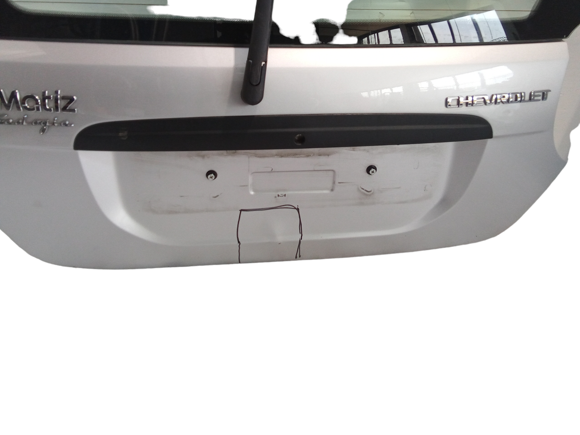 Portellone Posteriore Completo per Chevrolet Matiz 4 Serie (2007 - 2010)