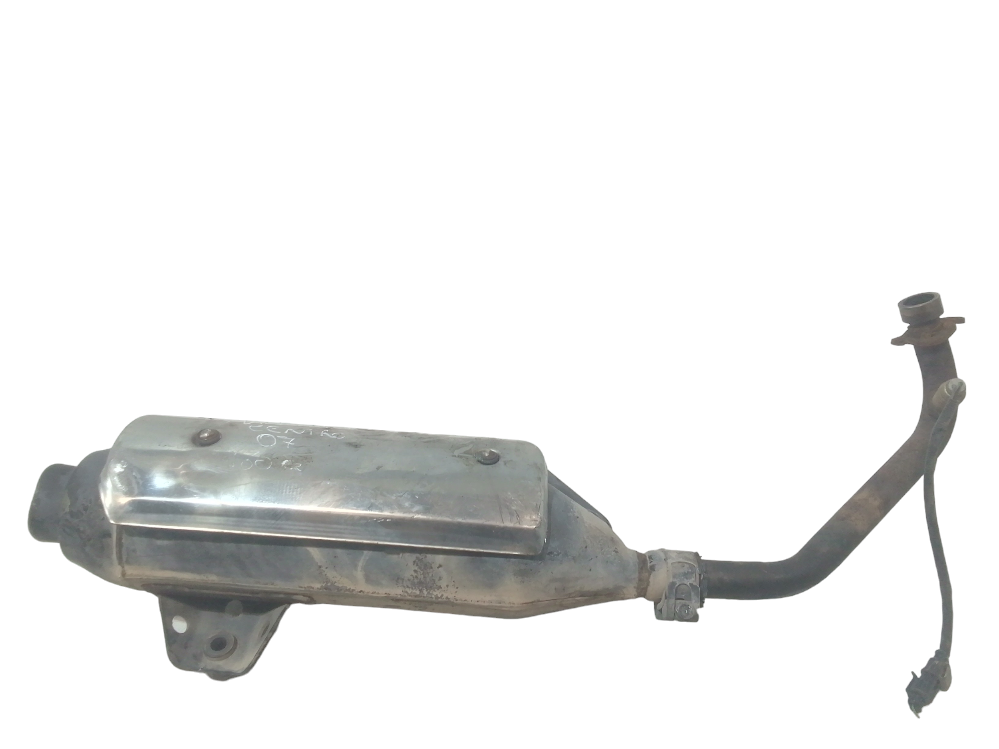 Marmitta completa di terminale scarico per Malaguti Centro 125cc Ie (07>11) (2007 - 2011)