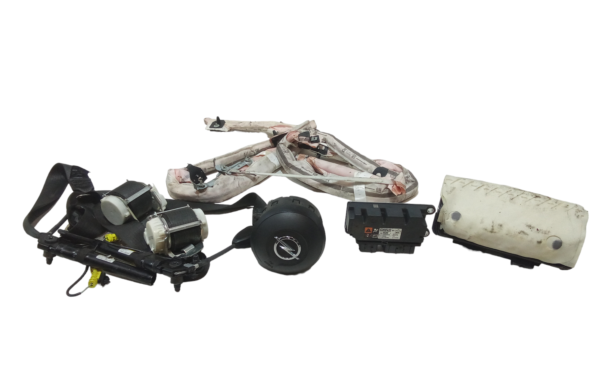 Kit Airbag Completo per Opel Adam 1 Serie (2013 - In produzione)