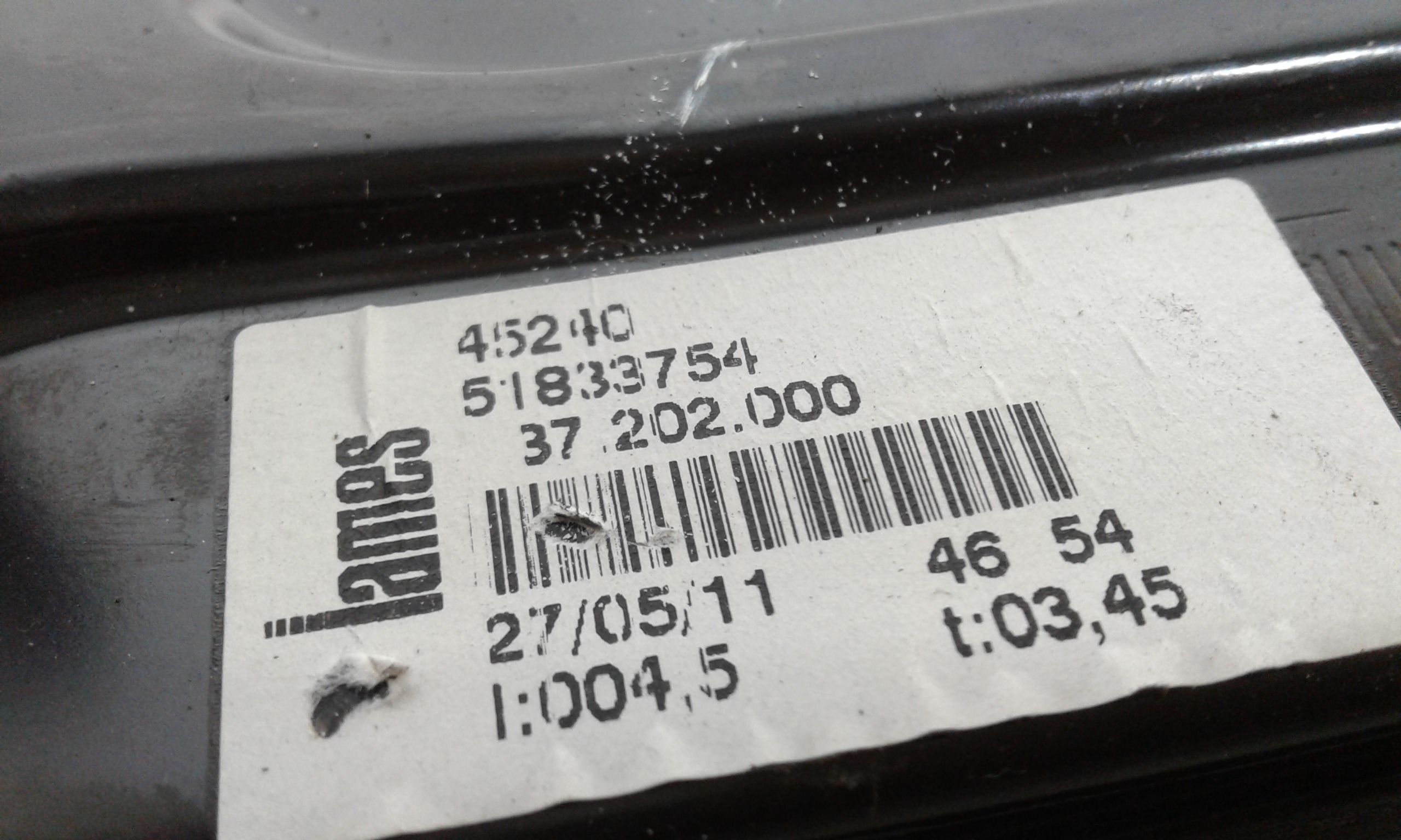 Cremagliera anteriore sinistra Guida LANCIA Ypsilon 4 Serie