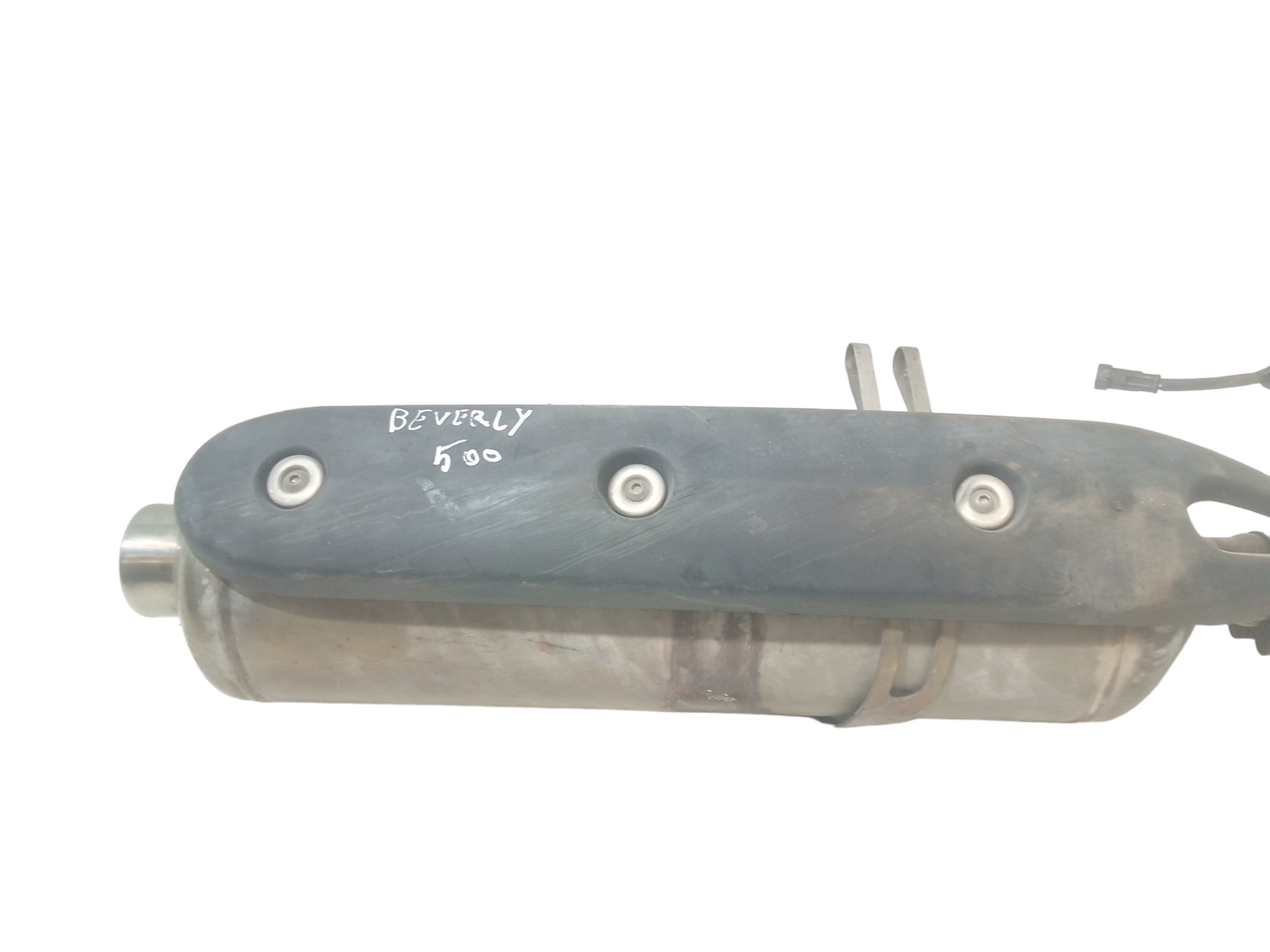 Marmitta completa di terminale scarico per Piaggio Beverly 500cc (02>06) (2002 - 2006)