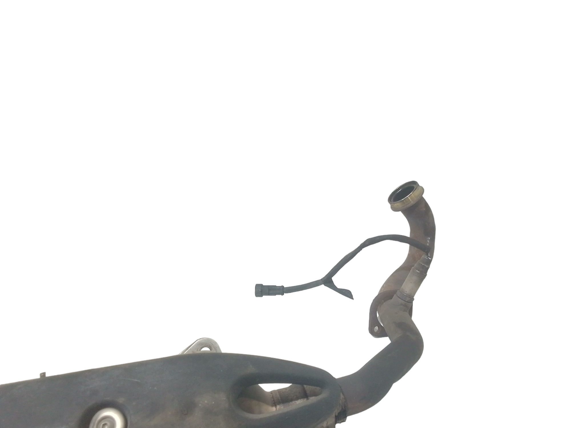 Marmitta completa di terminale scarico per Piaggio Beverly 500cc (02>06) (2002 - 2006)