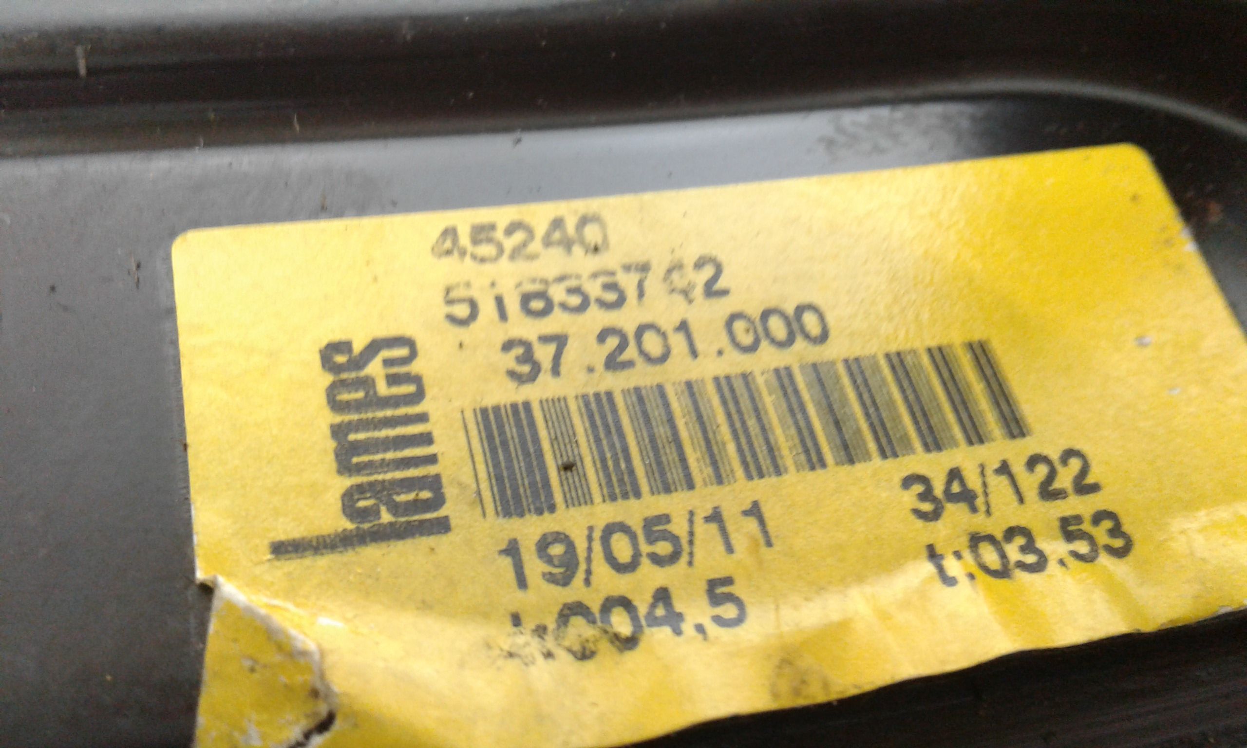 Cremagliera anteriore destra passeggero LANCIA Ypsilon 4 Serie