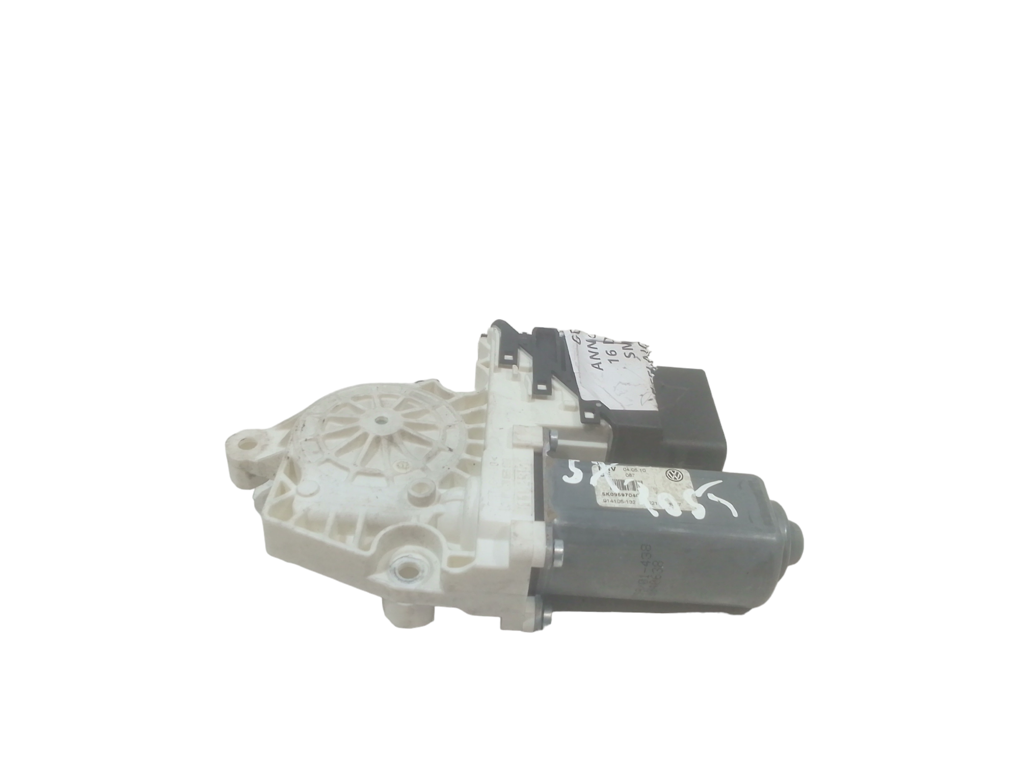 Motorino Alzavetro anteriore Sinistro per Volkswagen Golf 6 Berlina (08>12) (2008 - 2012)