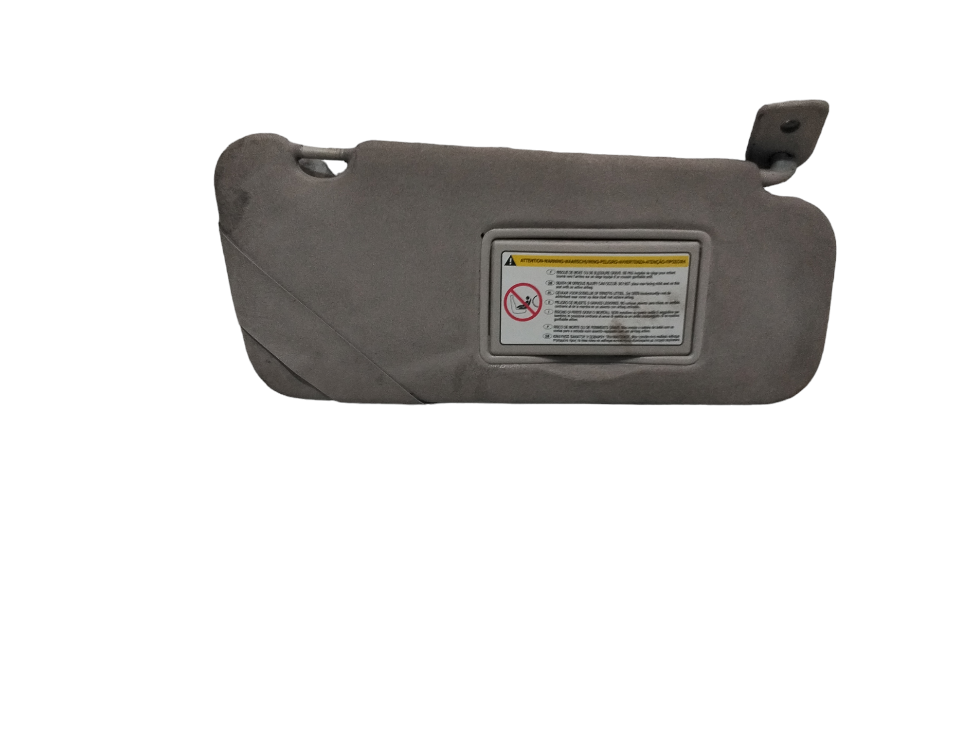 Parasole aletta Lato Passeggero per Peugeot 207 1 Serie (2006 - 2009)