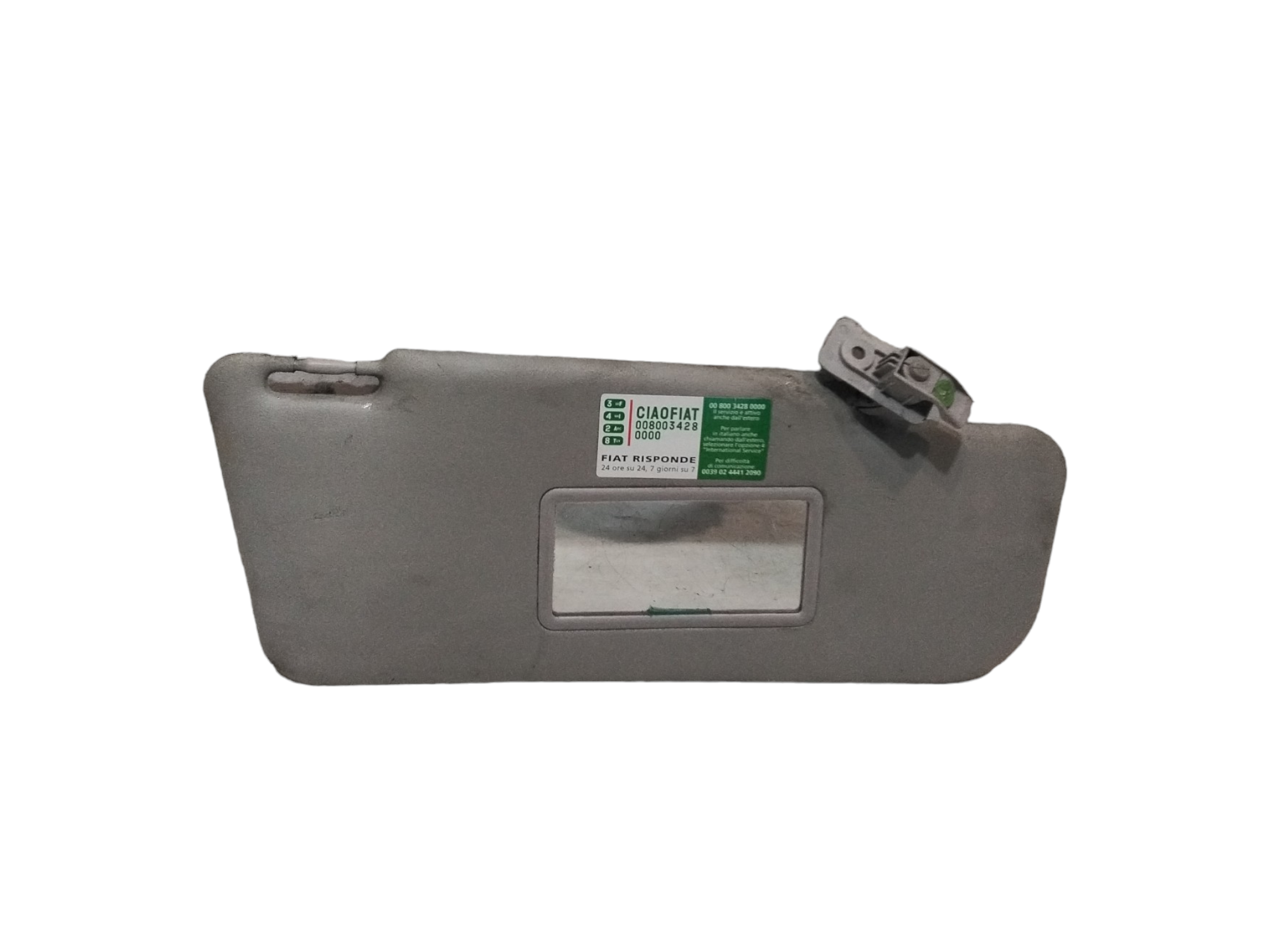 Parasole aletta Lato Passeggero per Fiat Panda 2 Serie (2003 - 2010)