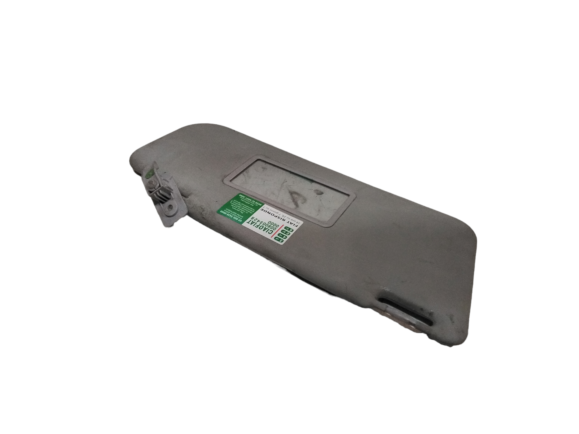 Parasole aletta Lato Passeggero per Fiat Panda 2 Serie (2003 - 2010)