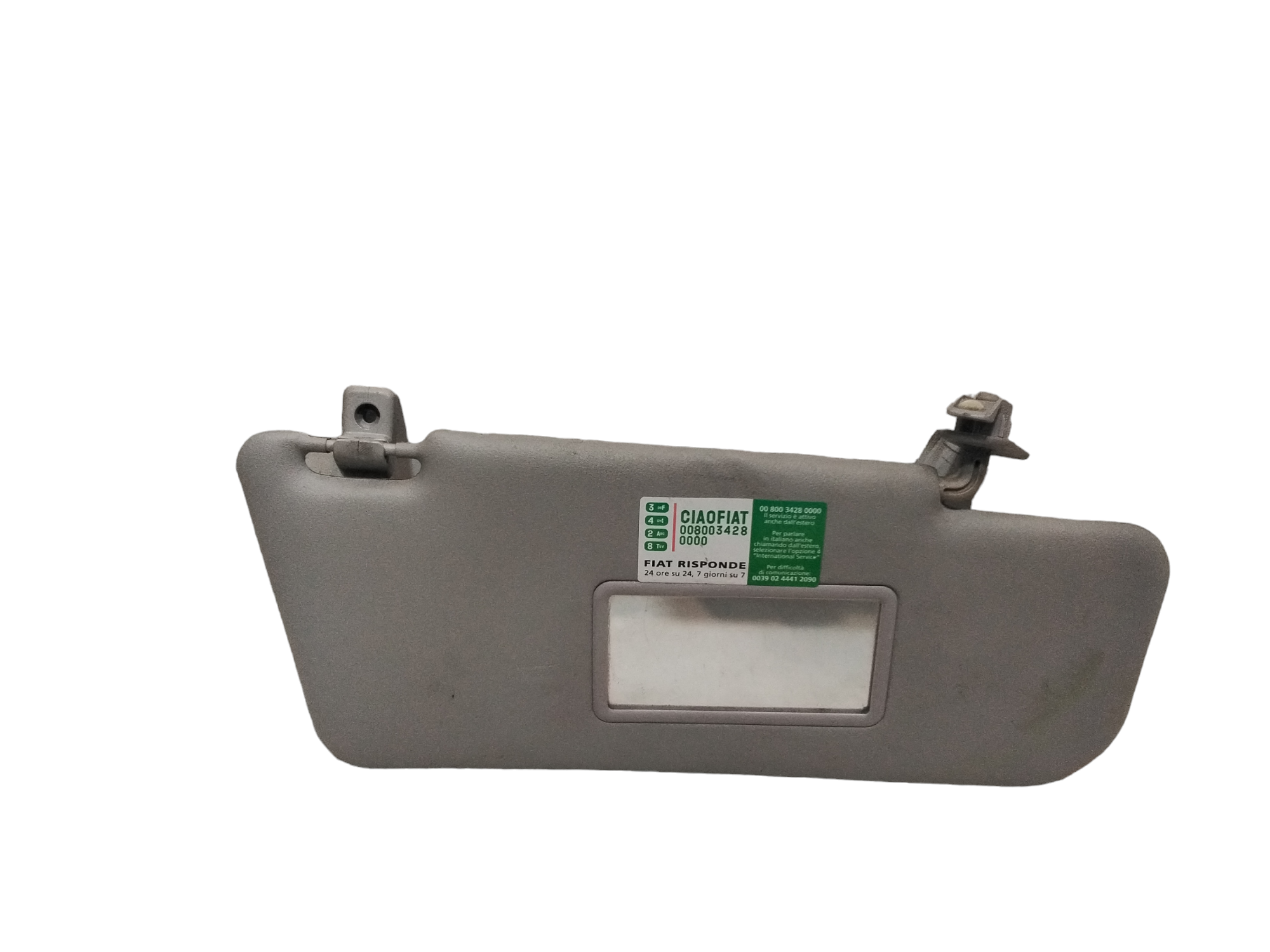 Parasole aletta Lato Passeggero per Fiat Panda 2 Serie (2003 - 2010)