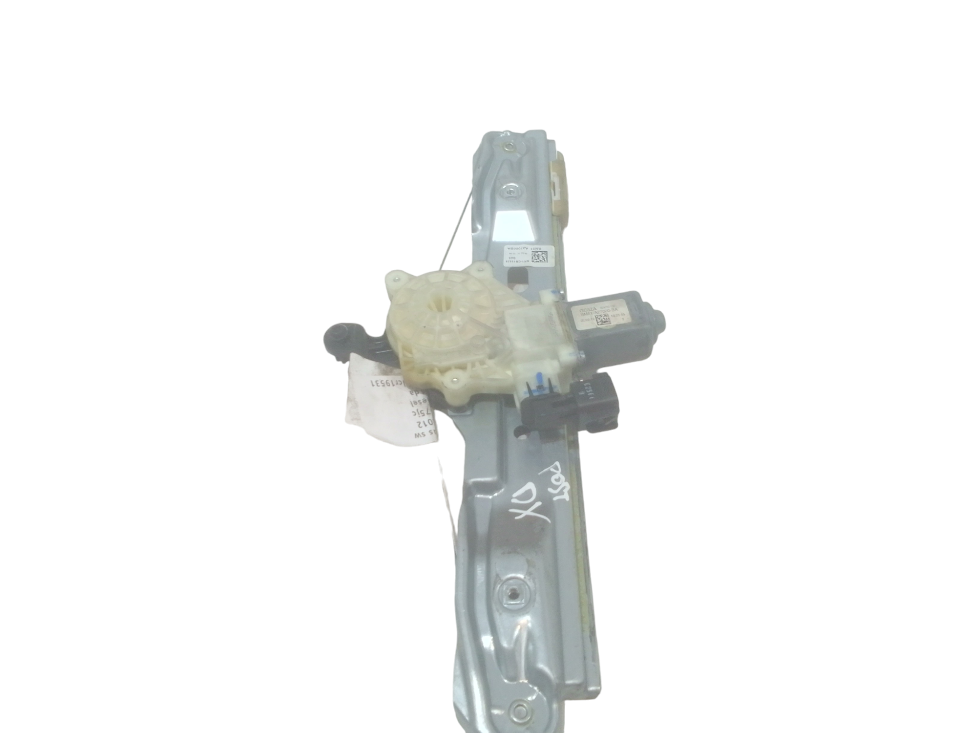 Cremagliera posteriore destra passeggero per Ford Focus S. Wagon 5 Serie (2011 - 2014)