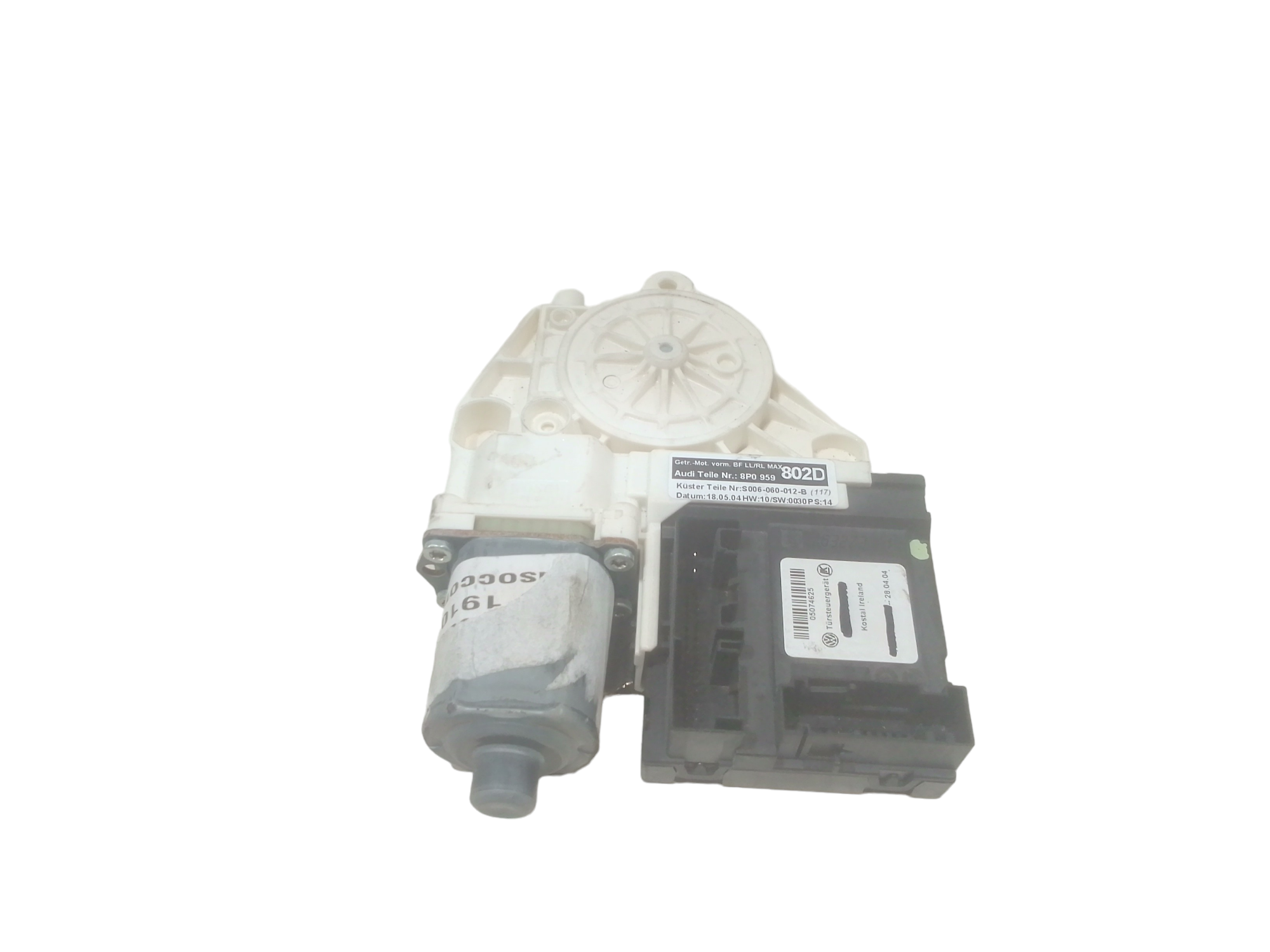 Motorino Alzavetro anteriore destra per Audi A3 Serie (8p1) (03>05) (2003 - 2005)