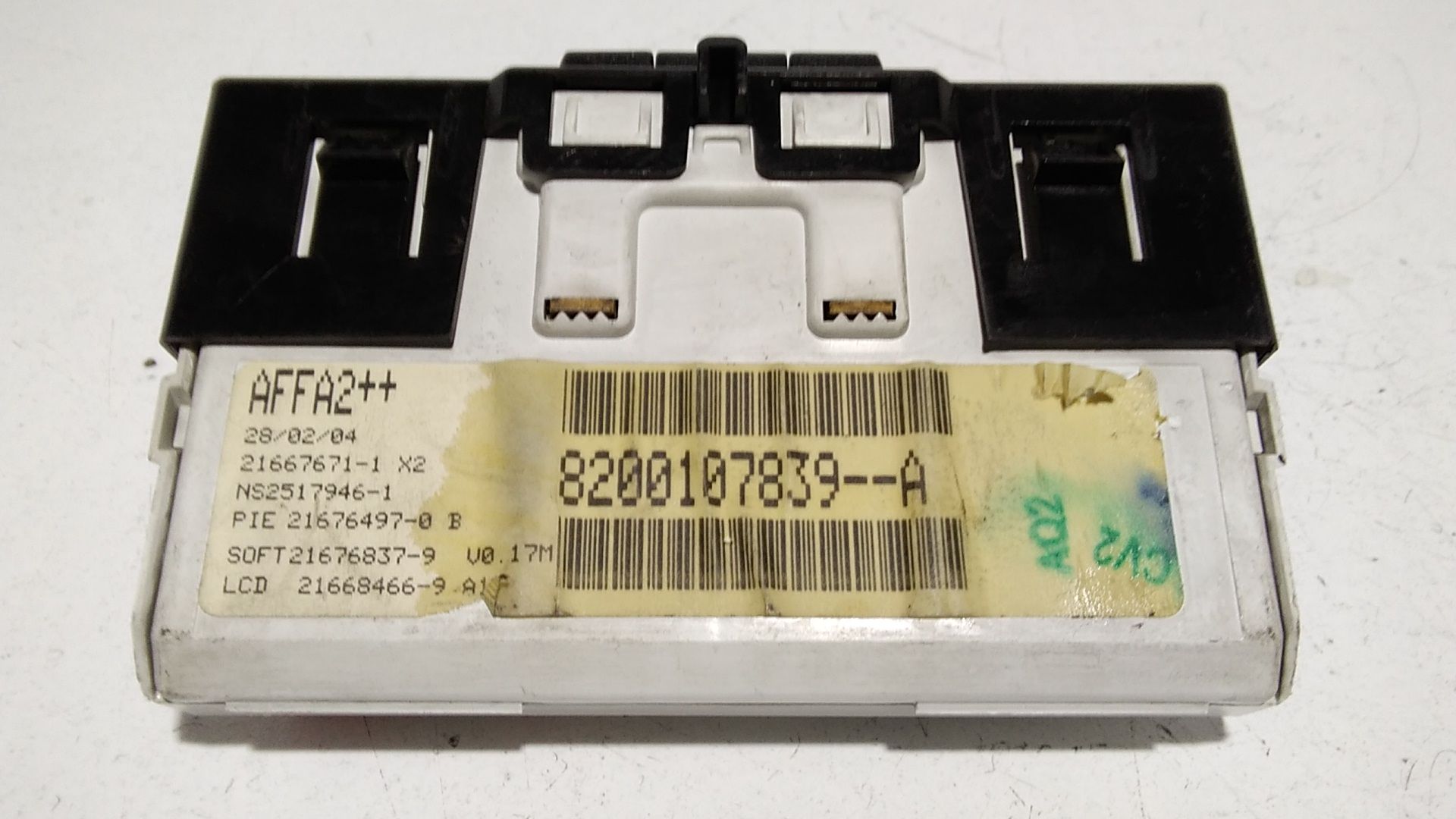 Display RENAULT Megane ll Serie (02>06)