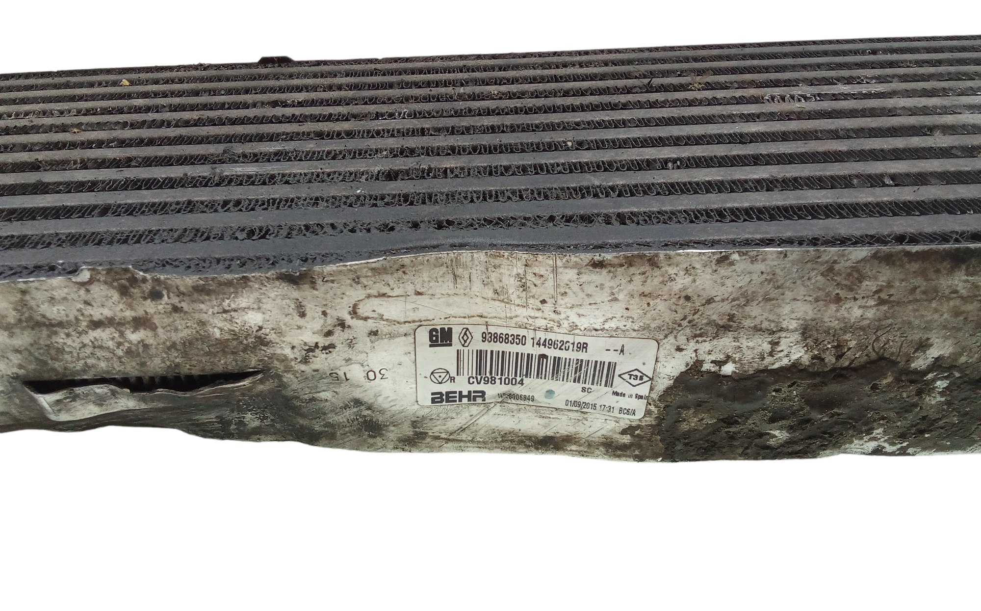 Intercooler per Renault Trafic Serie (2014 - In produzione)