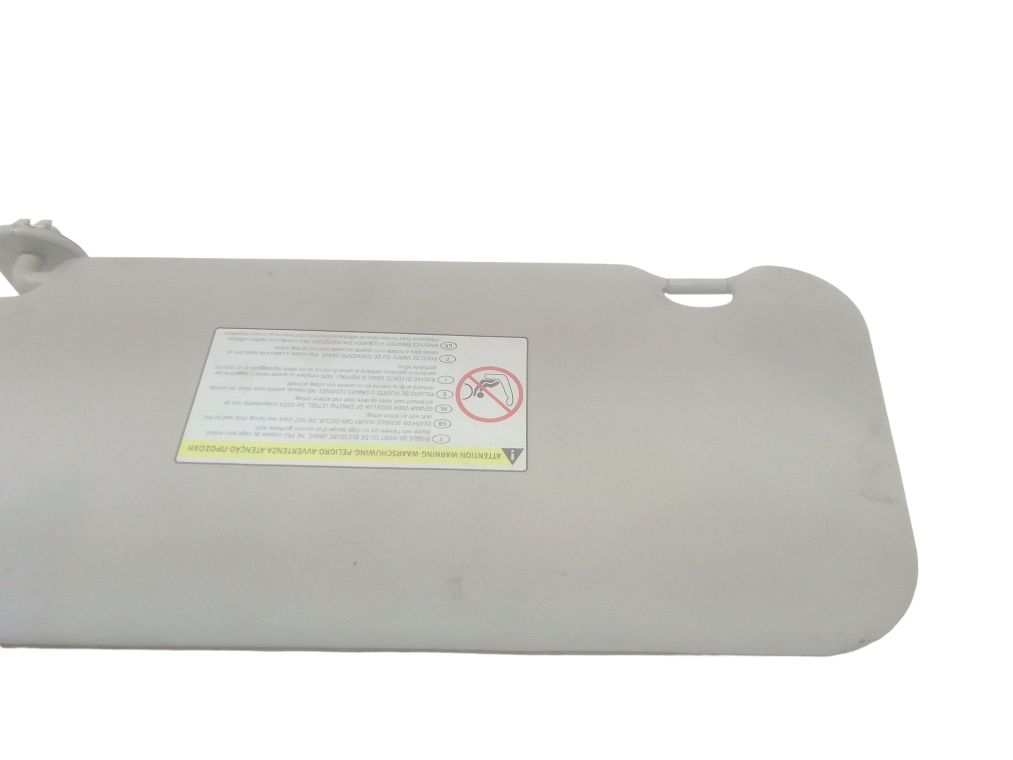 Parasole aletta Lato Passeggero per Peugeot 207 S. Wagon (2007 - 2009)