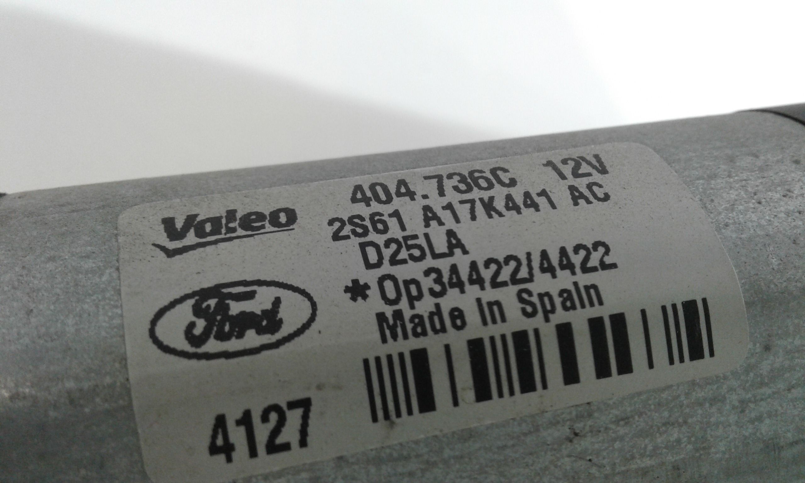 Motorino Tergicristallo Posteriore FORD Fusion 1 Serie