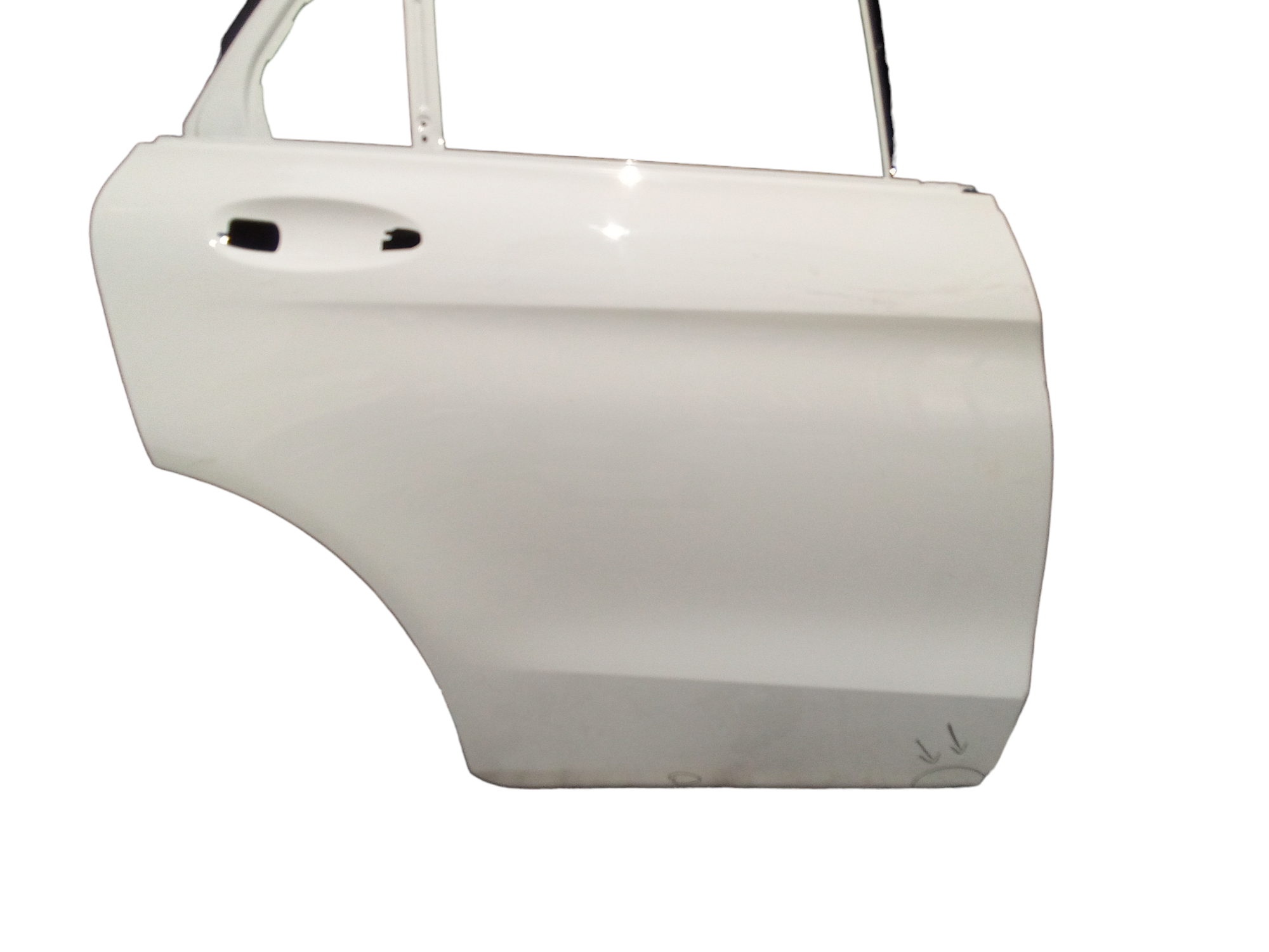 Portiera Posteriore Destra per Mercedes Glc Coupe (bm 253) (6.2016) (16>) (2016 - In produzione)