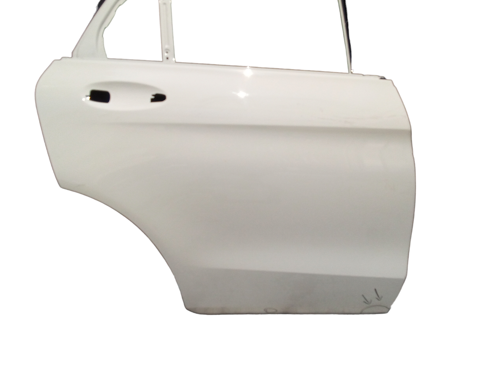 Portiera Posteriore Destra per Mercedes Glc Coupe (bm 253) (6.2016) (16>) (2016 - In produzione)