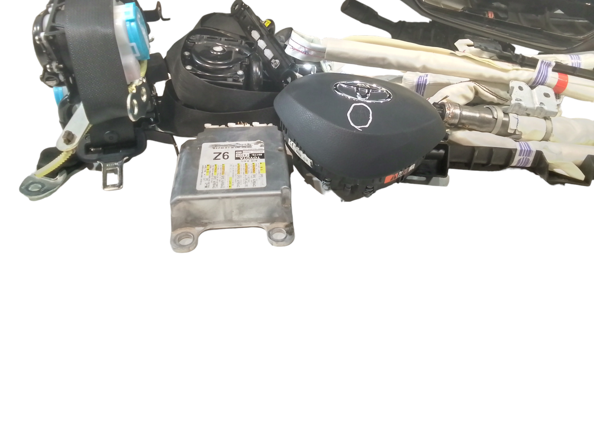 Kit Airbag Completo per Toyota C-hr Ibrida (16>) (2016 - In produzione)