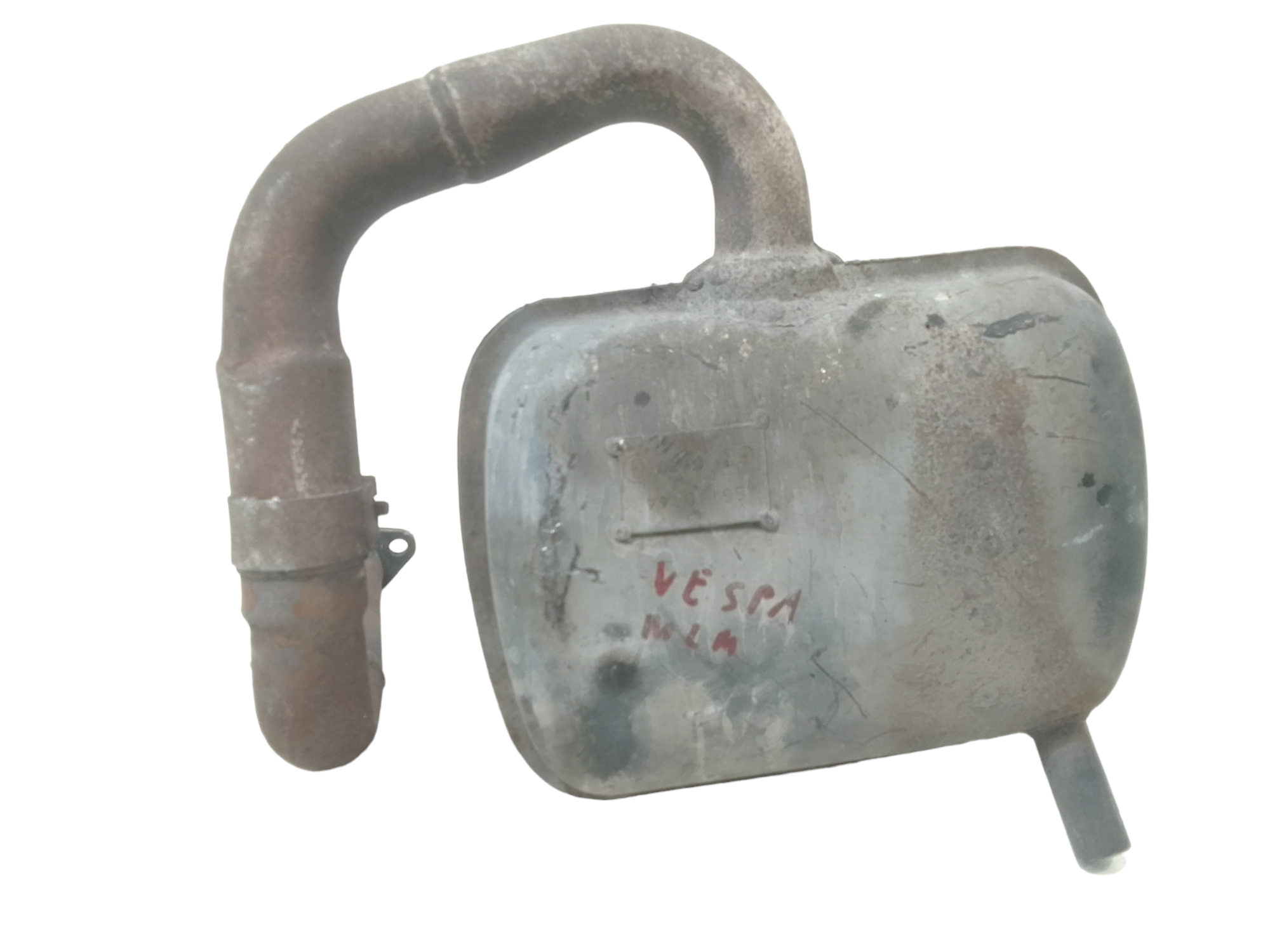 Marmitta completa di terminale scarico per Piaggio Vespa HP 50 (1991 - 1999)