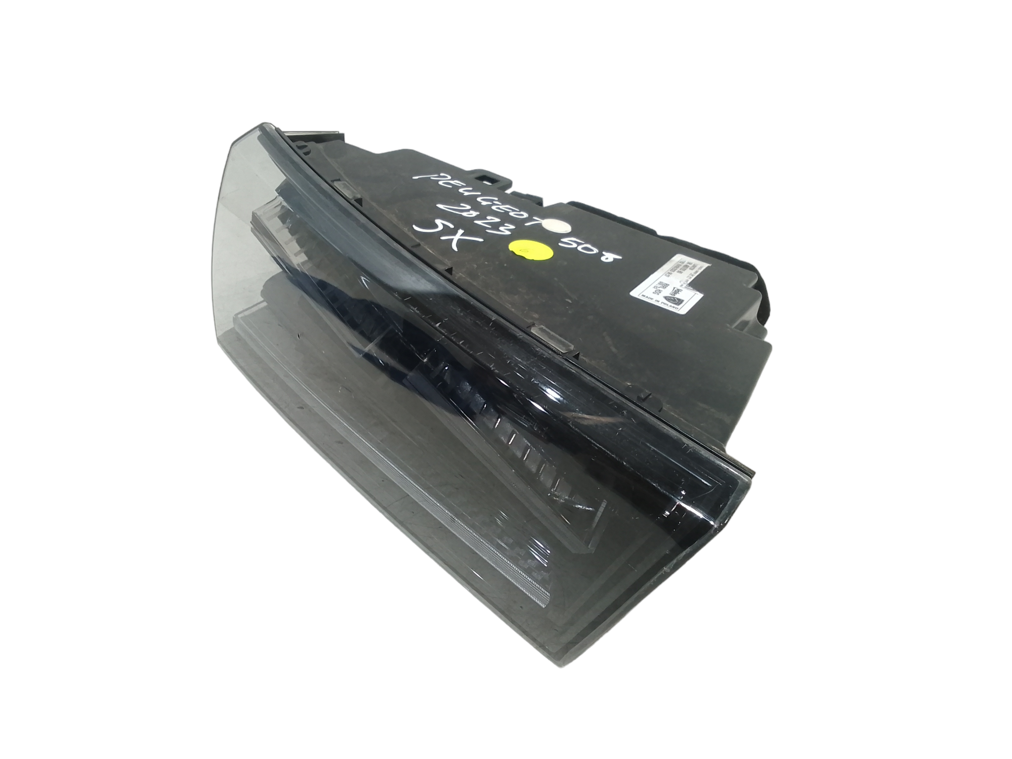 Stop posteriore sinistro a led integrato nel portello per Peugeot 508 Restyling (2022 - )