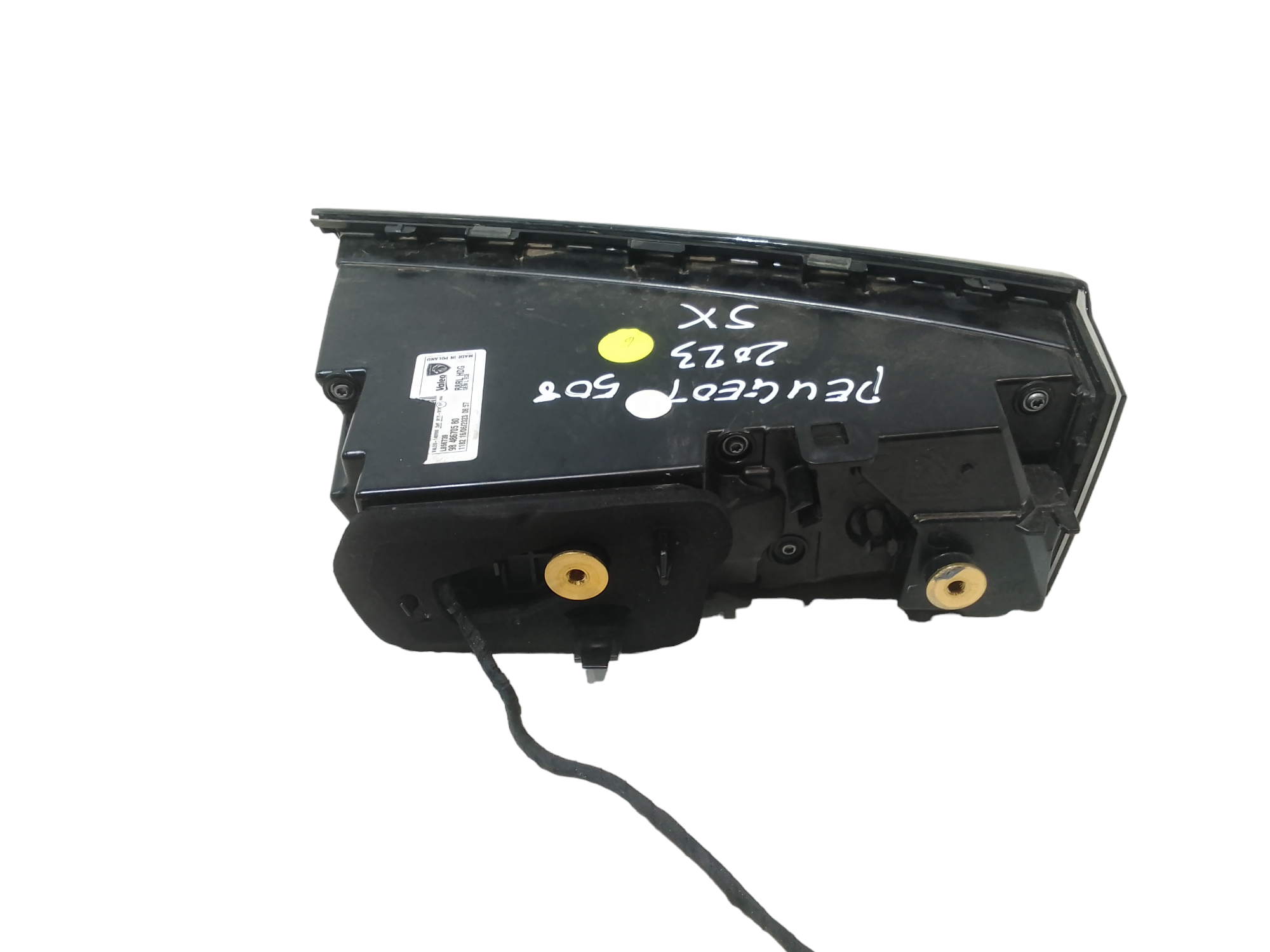 Stop posteriore sinistro a led integrato nel portello per Peugeot 508 Restyling (2022 - )