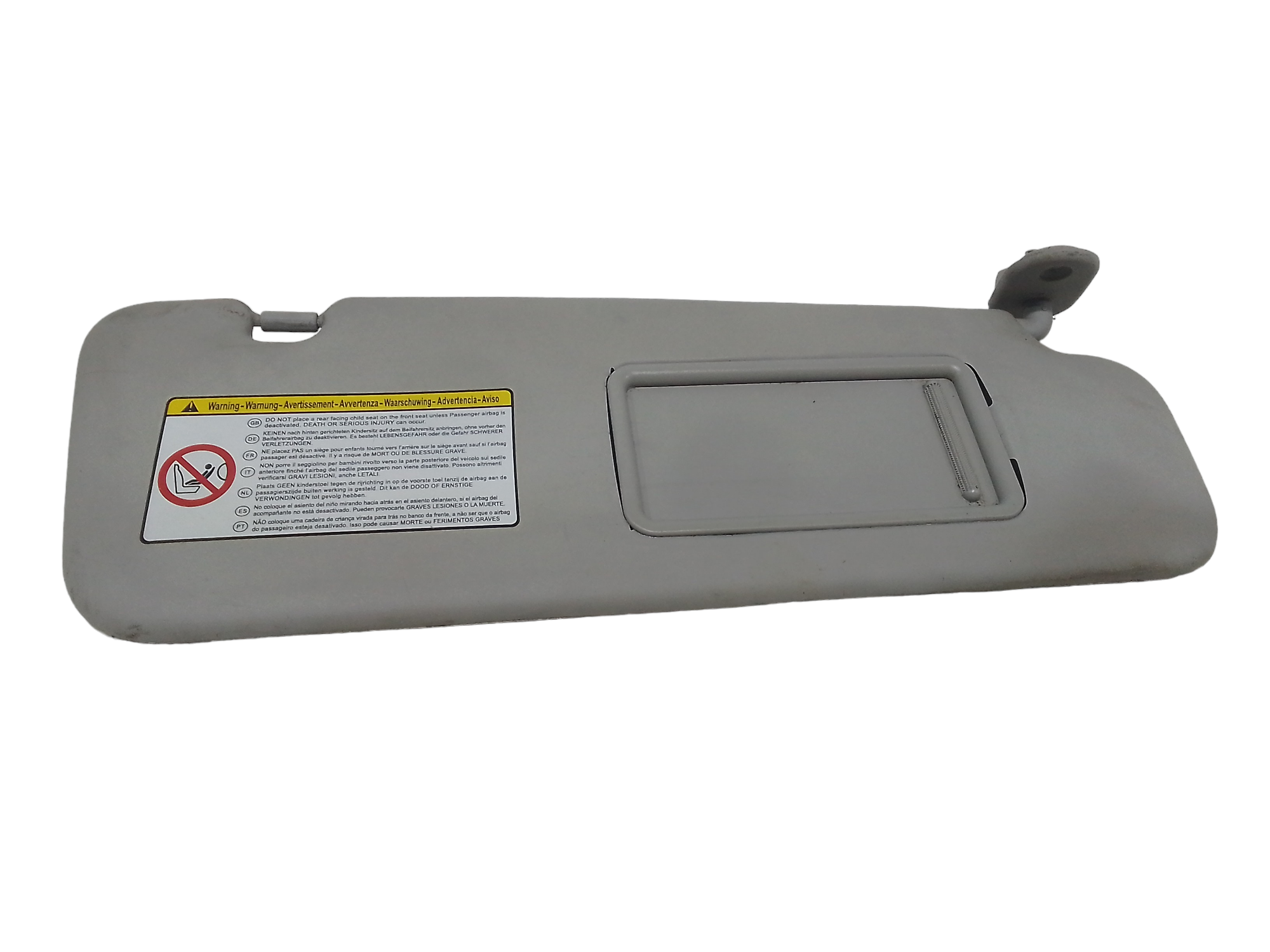 Parasole aletta Lato Passeggero per Kia Venga 1 Serie (2010 - In produzione)