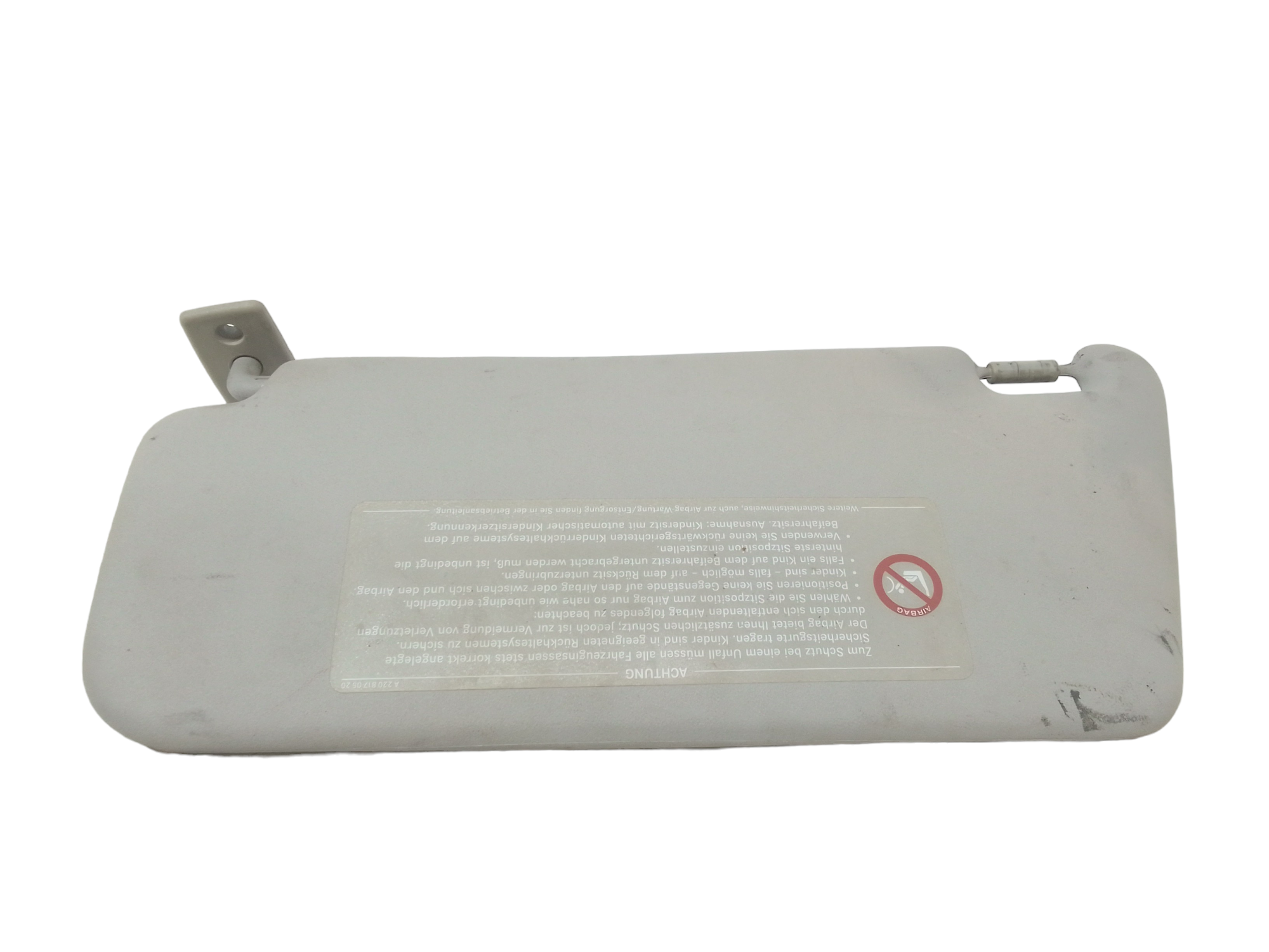 Parasole aletta Lato Passeggero per Mercedes Classe A W169 3 Serie (2004 - 2008)