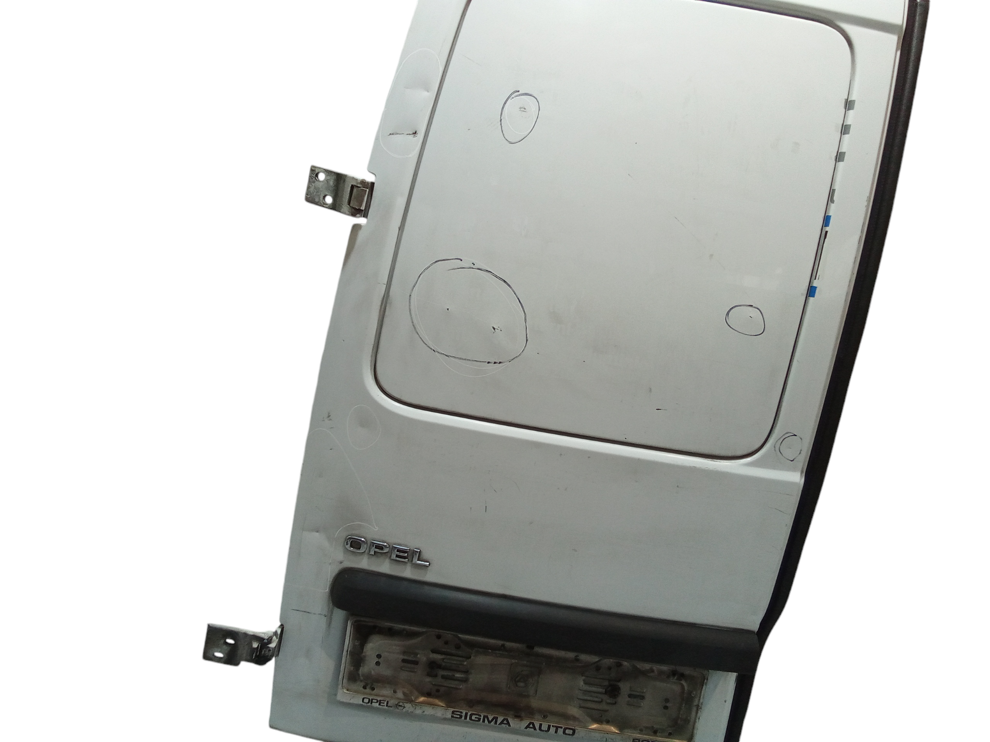 Porta carico posteriore a battente SX lato guida Non vetrata per Opel Combo Serie (c) (2001 - 2011)