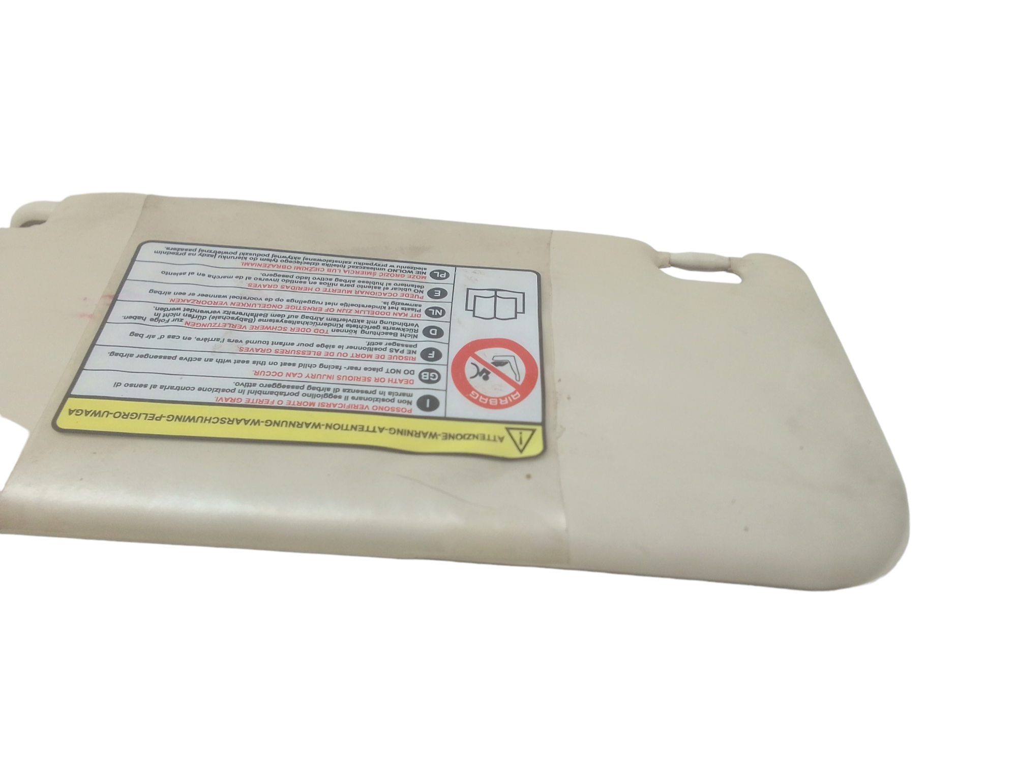 Parasole aletta Lato Passeggero per Ford Ka Serie (ccu) (08>18) (2008 - 2018)