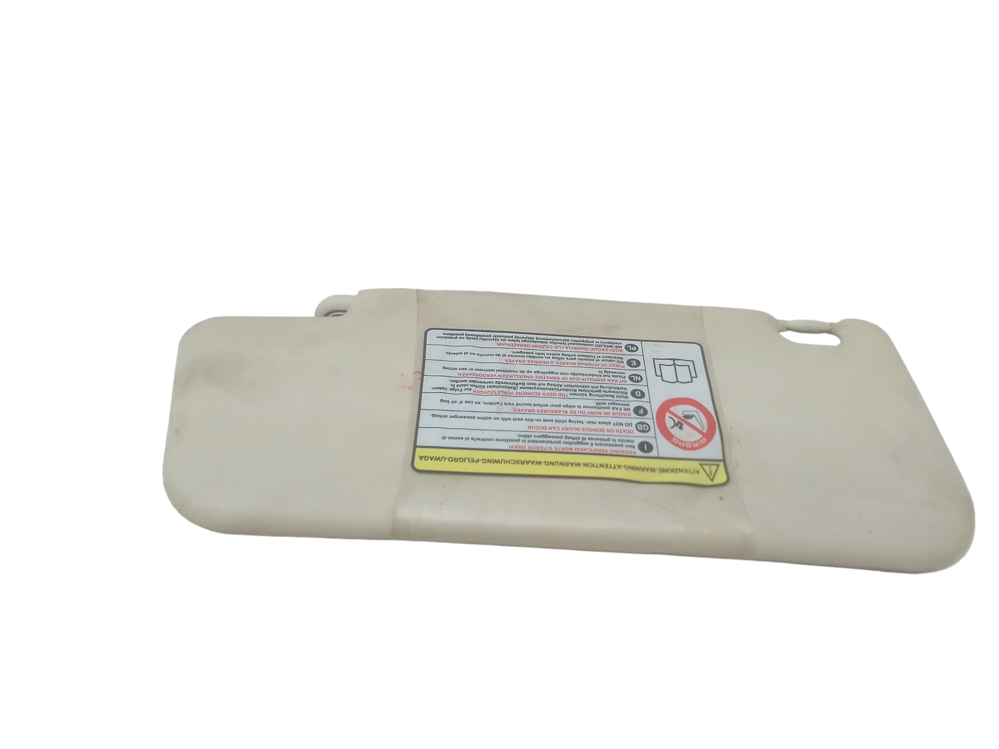 Parasole aletta Lato Passeggero per Ford Ka Serie (ccu) (08>18) (2008 - 2018)