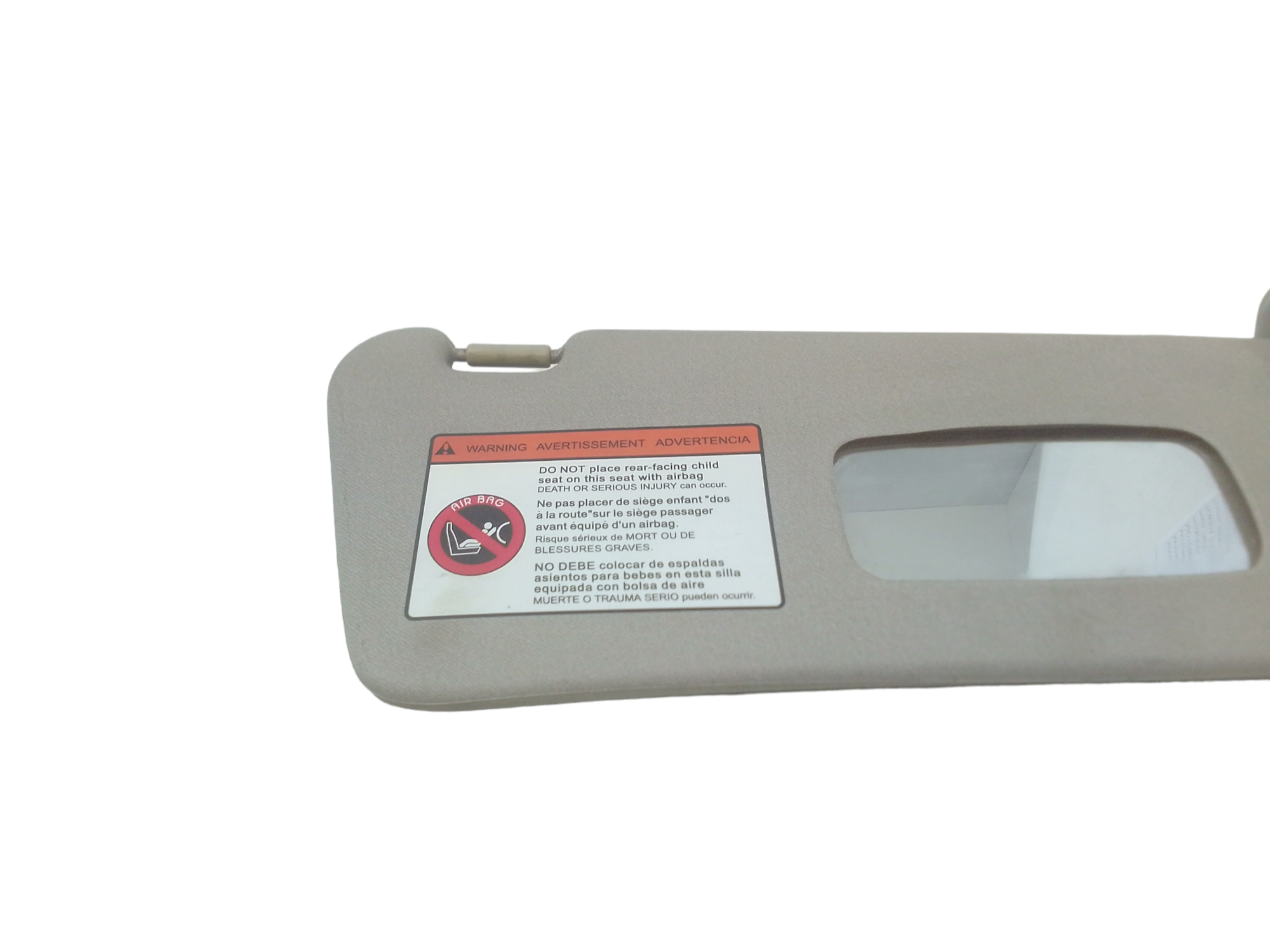 Parasole aletta Lato Passeggero per Chevrolet Aveo 1 Serie (2006 - 2011)