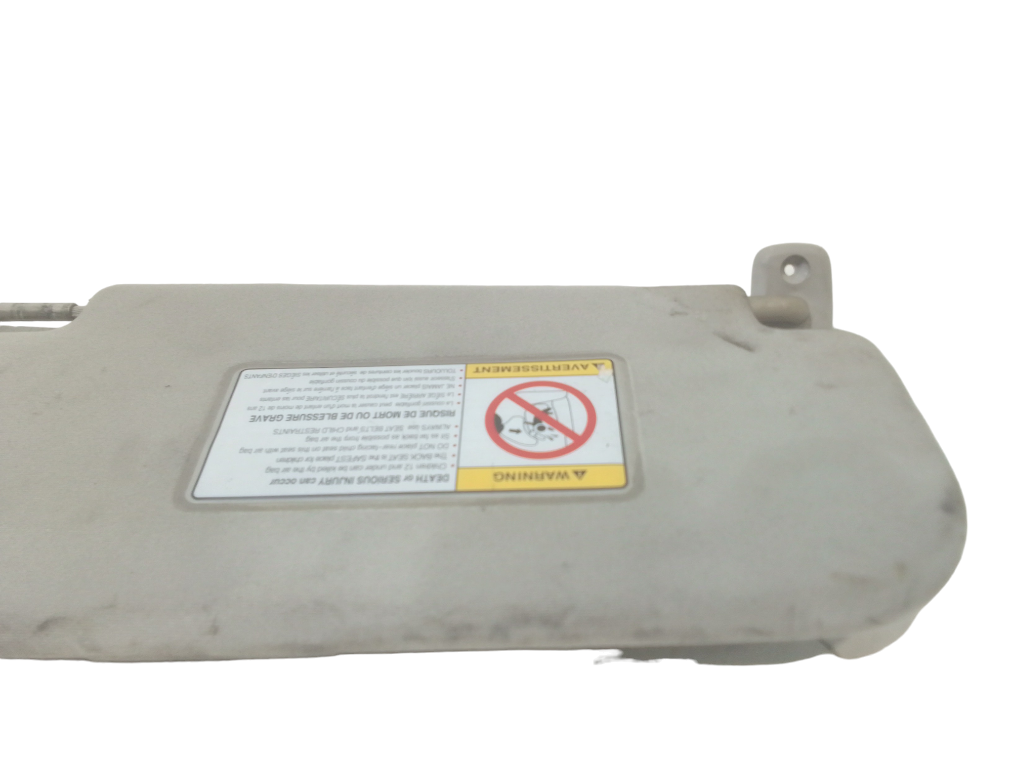 Parasole aletta anteriore Lato Guida per Ssangyong Rodius (2005 - 2009)