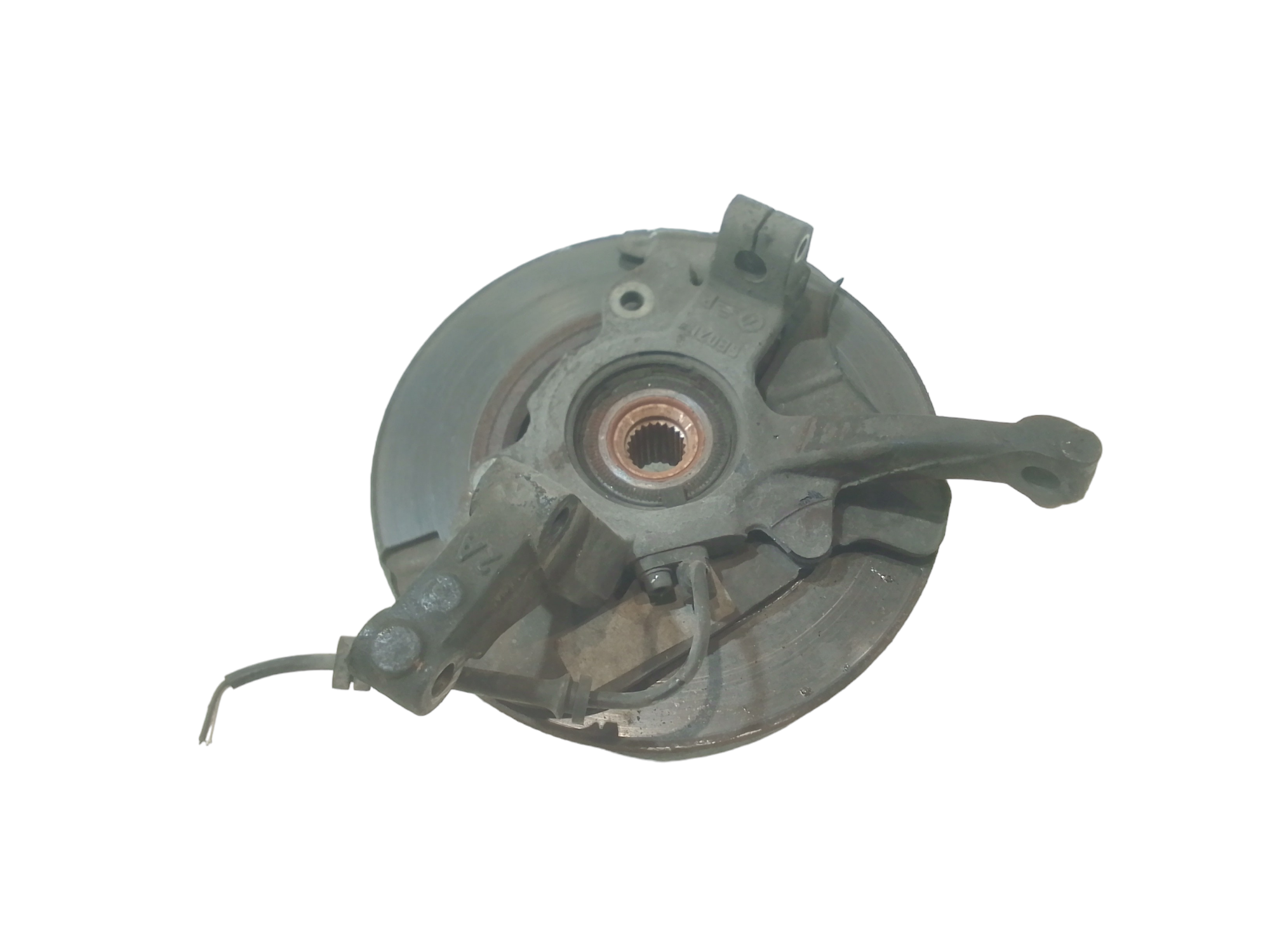 Mozzo ruota anteriore Sinistra guida per Fiat Panda 2 Serie (2003 - 2010)