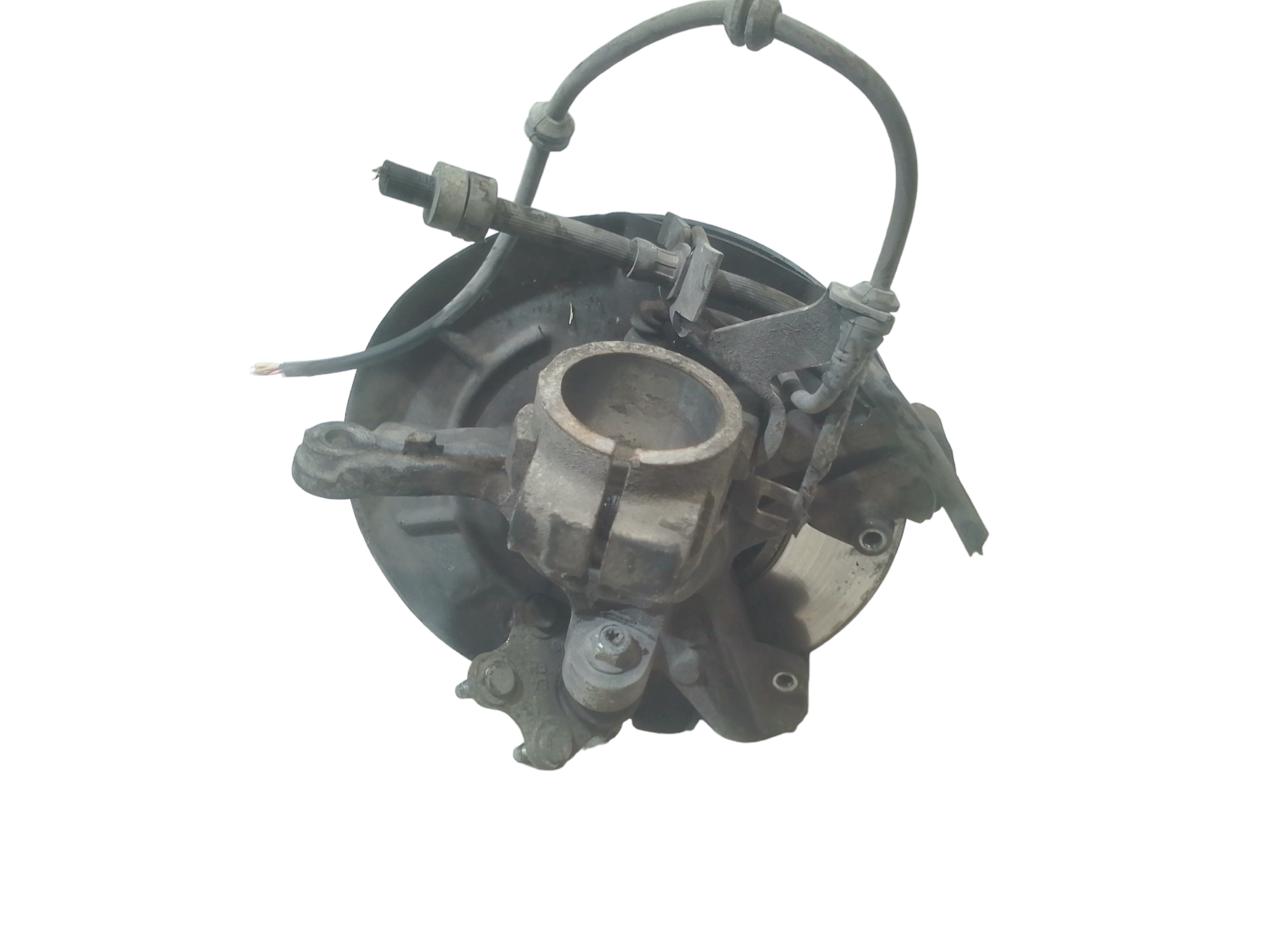 Mozzo ruota anteriore Sinistra guida per Skoda Fabia Berlina 2 Serie (2007 - 2014)