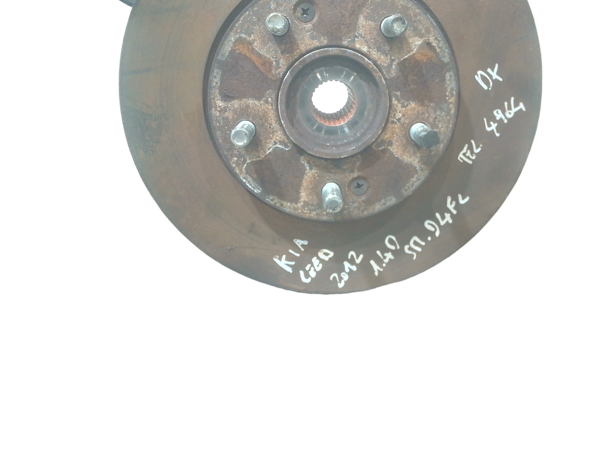 Mozzo ruota anteriore destra passeggero per Kia Cee d 1 Serie (2006 - 2012)