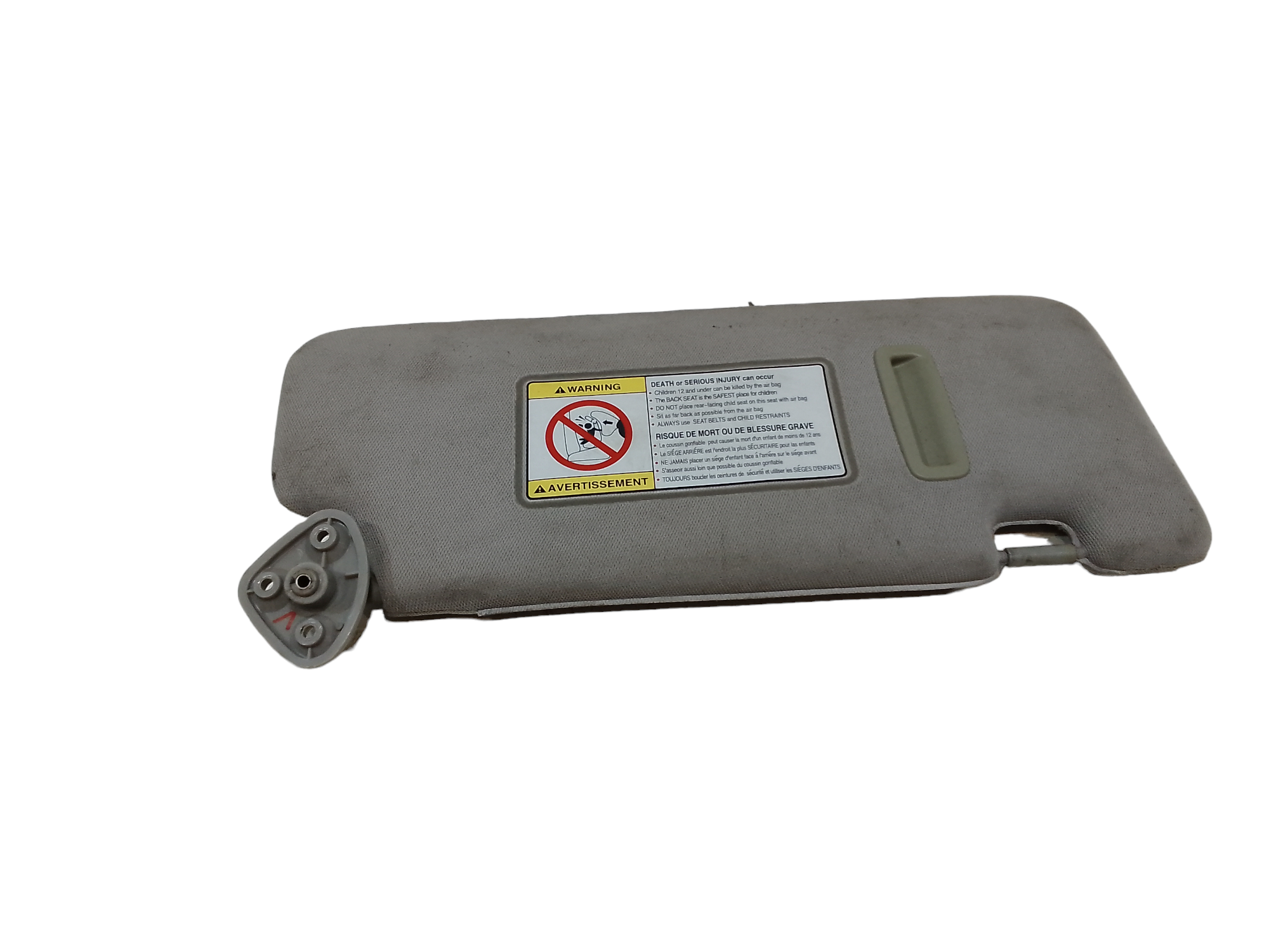 Parasole aletta anteriore Lato Guida per Ssangyong Kyron 1 Serie (2005 - 2007)