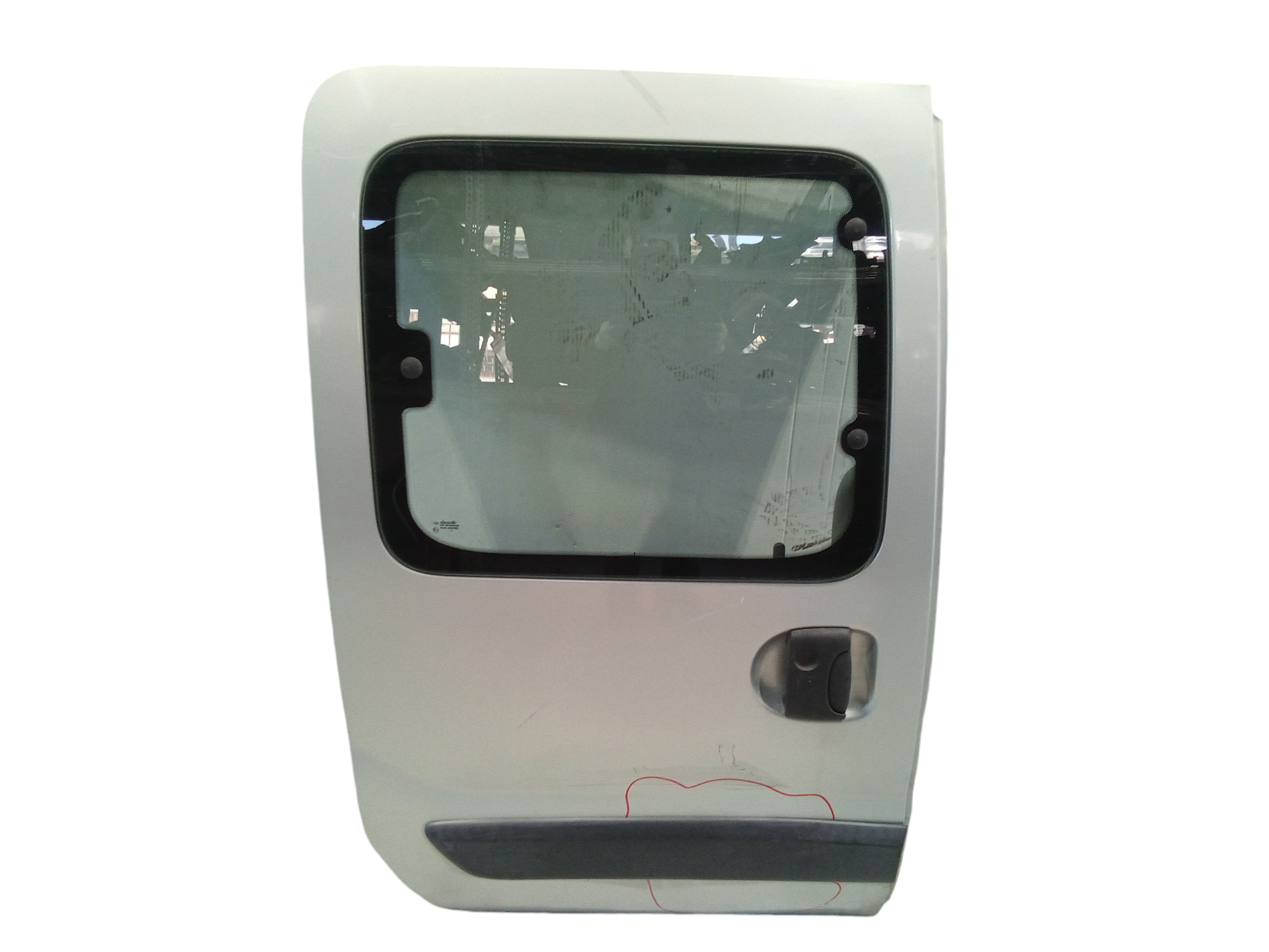 Porta scorrevole laterale vetrata DX per Renault Kangoo 3 Serie (2003 - 2007)