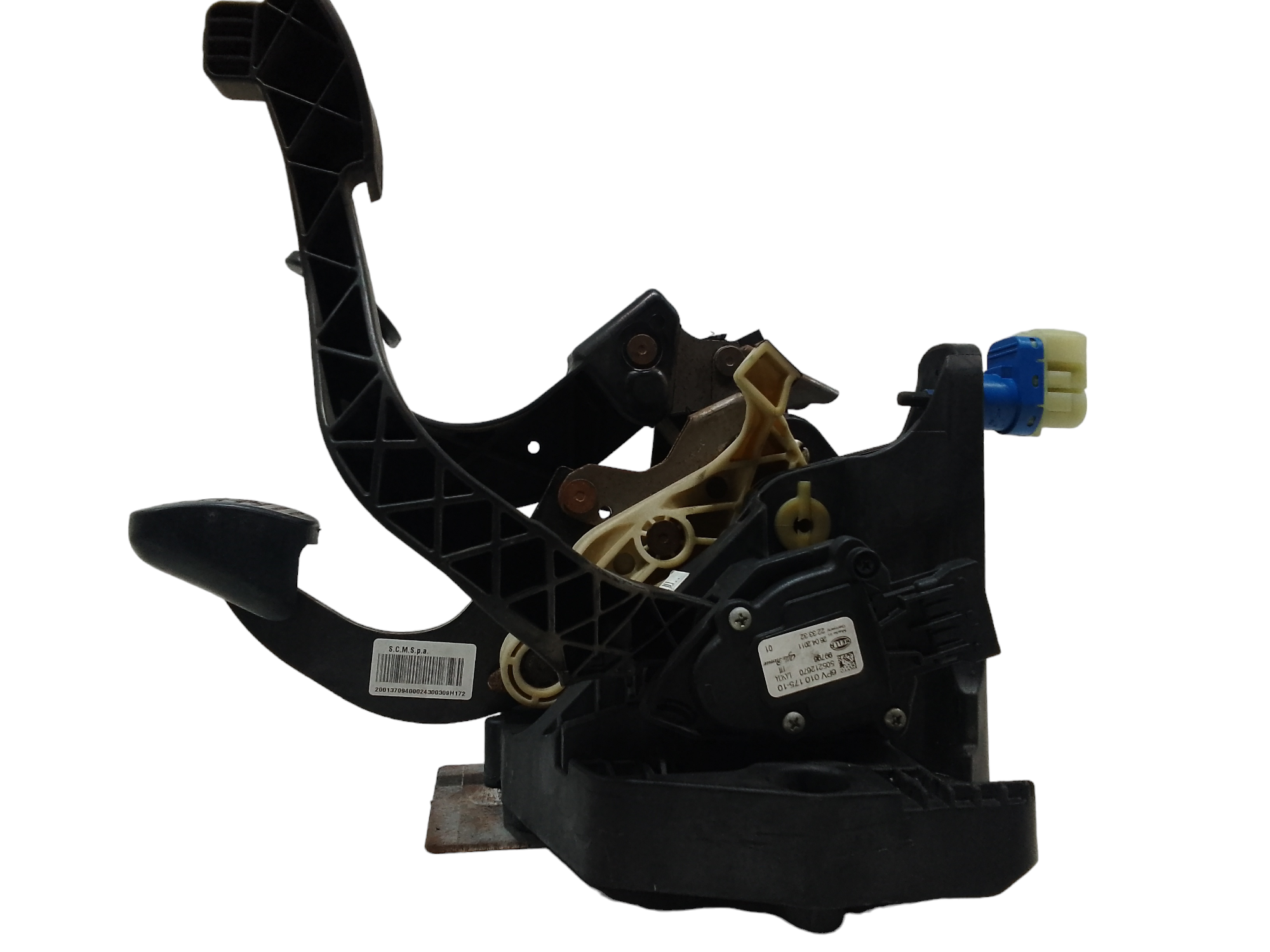 Pedaliera completa freno + frizione + acceleratore per Alfa Romeo Giulietta Serie (940_) (10>13) (2010 - 2013)