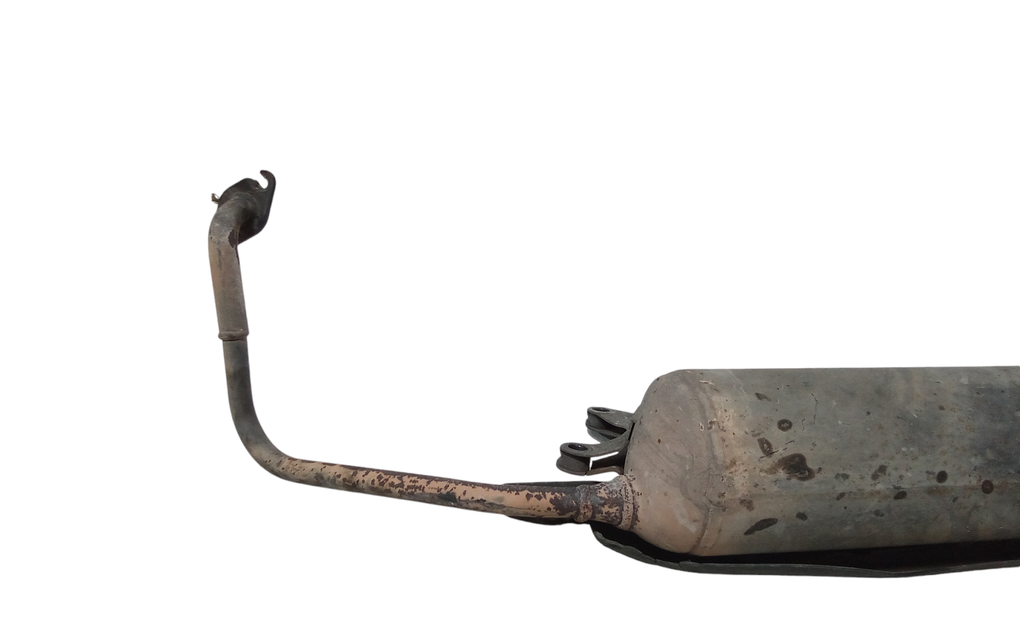 Marmitta completa di terminale scarico per Honda Vision 50cc 4t (11>17) (2011 - 2017)