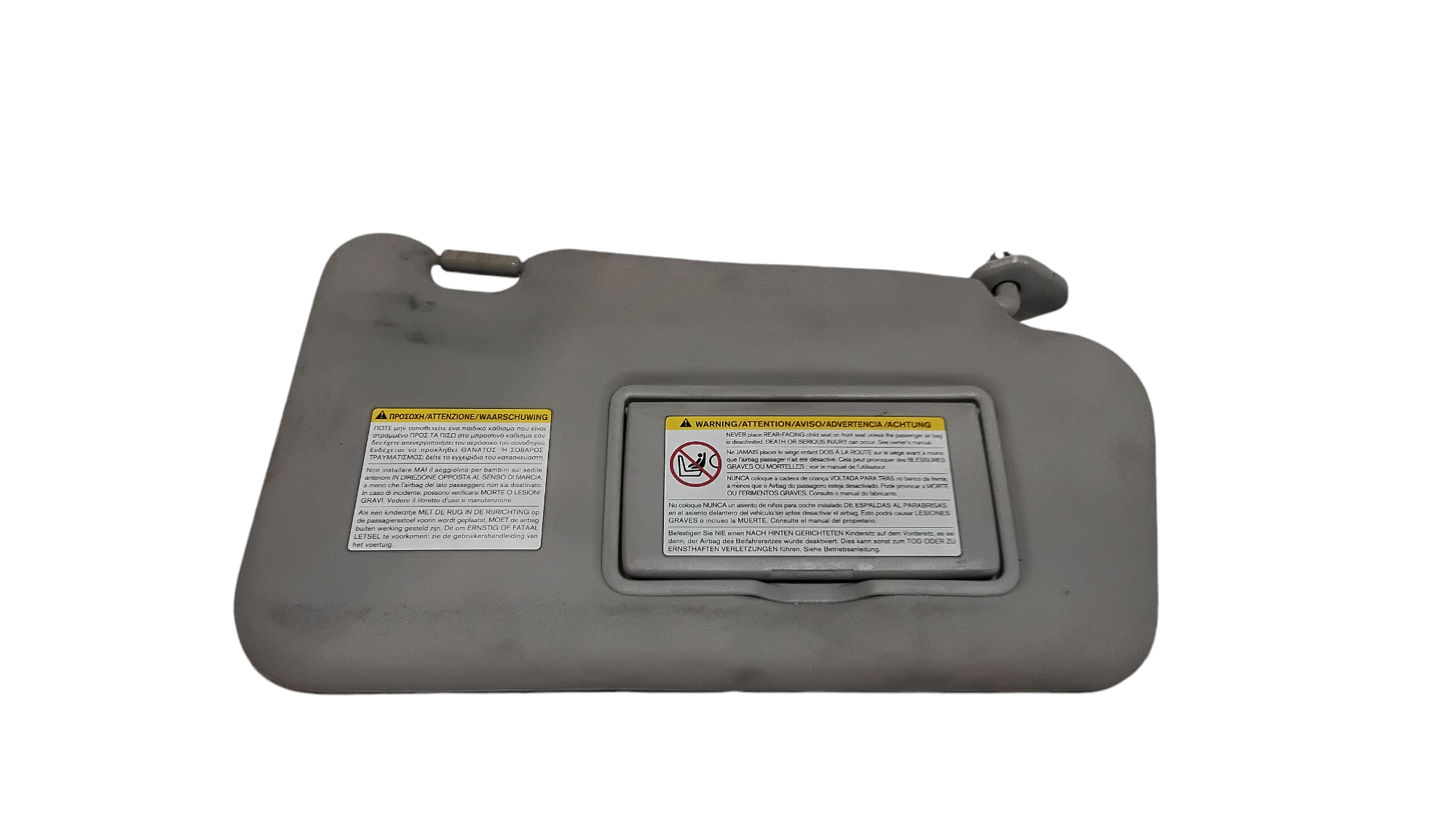 Parasole aletta Lato Passeggero per Nissan Juke 1 Serie (2010 - 2013)