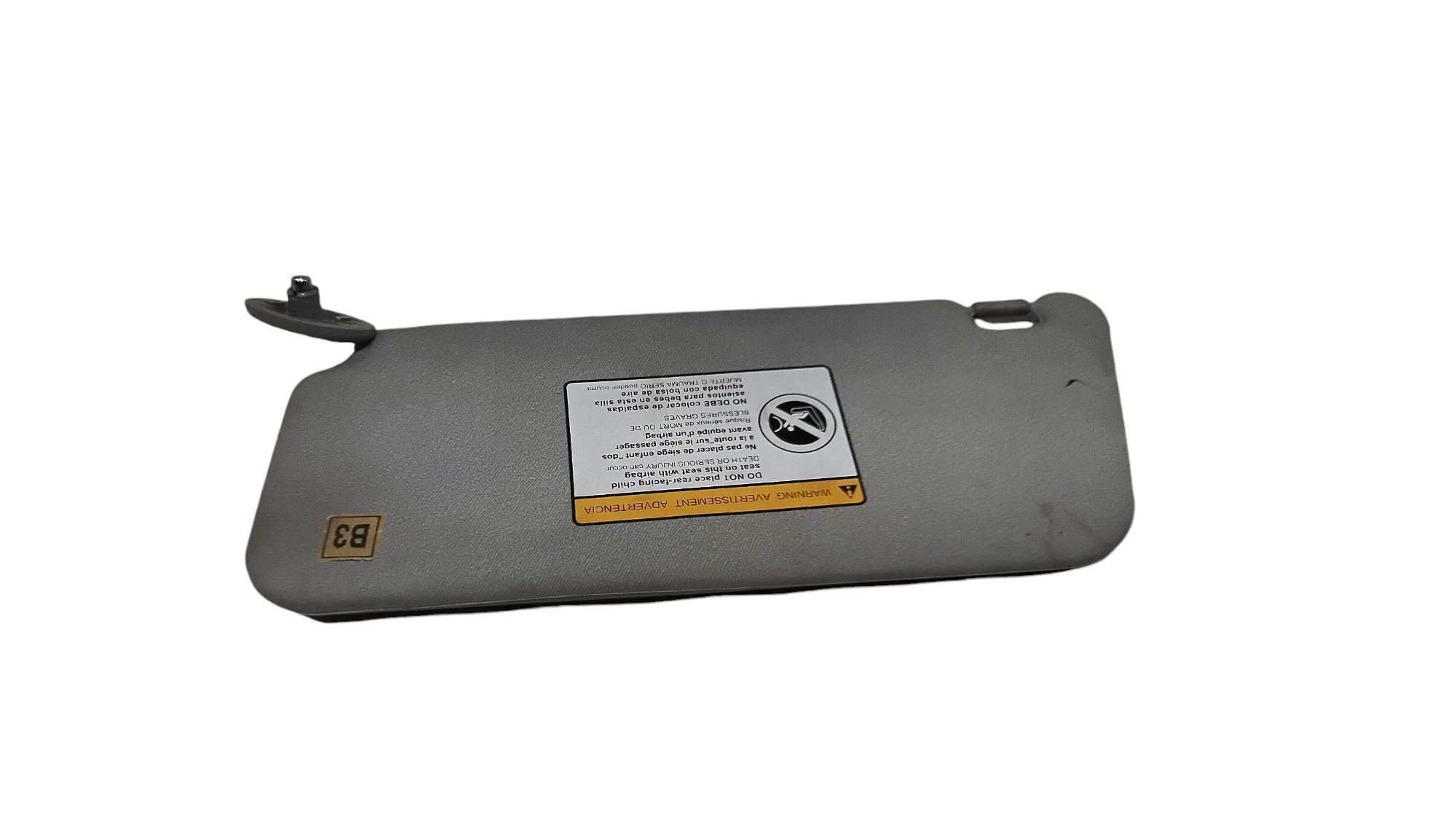 Parasole aletta Lato Passeggero per Chevrolet Matiz 3 Serie (2005 - 2007)