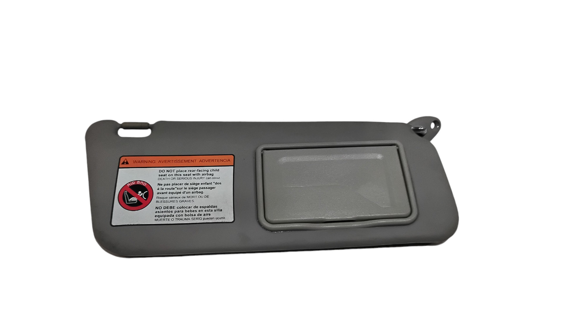 Parasole aletta Lato Passeggero per Chevrolet Matiz 3 Serie (2005 - 2007)