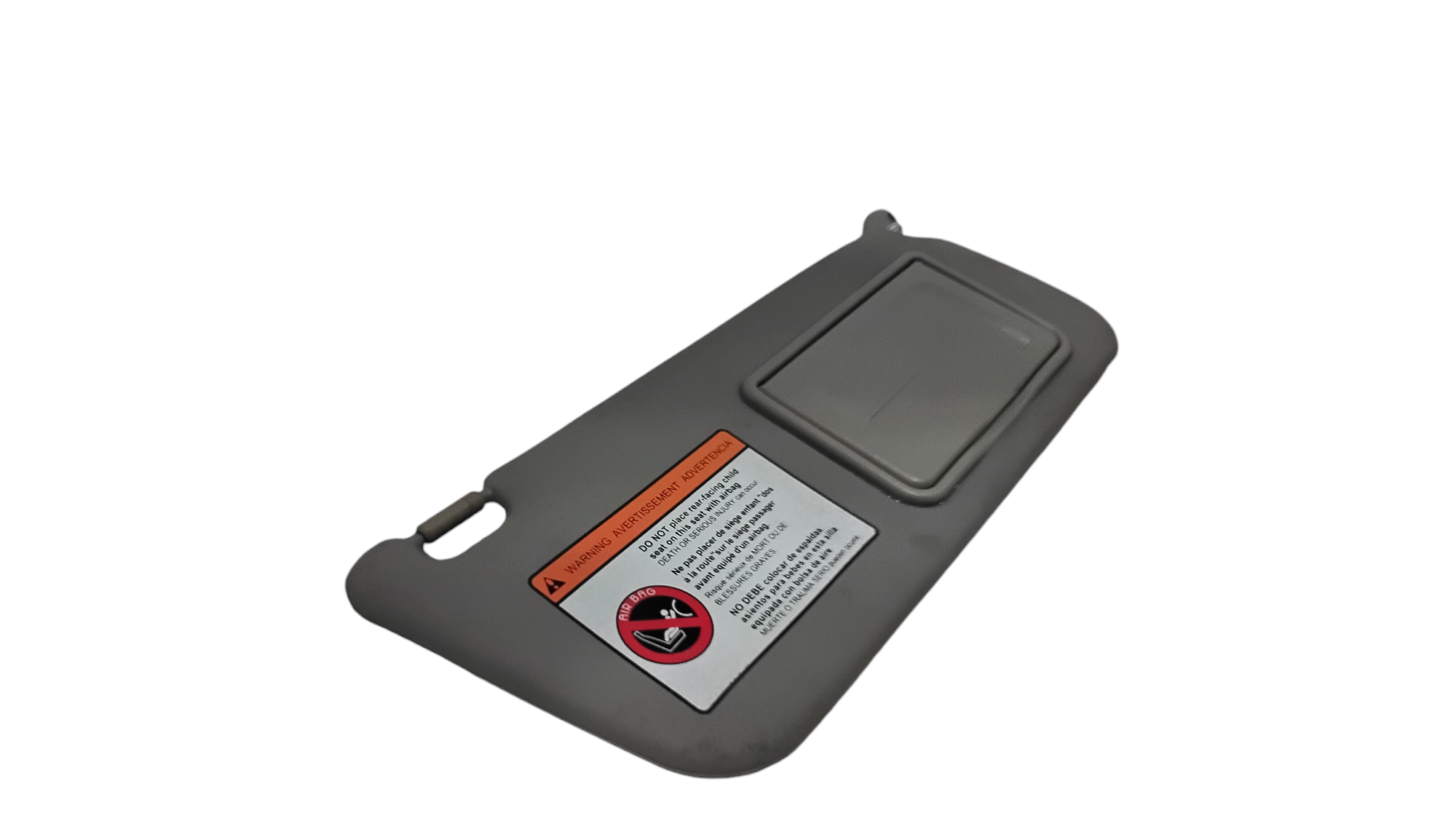 Parasole aletta Lato Passeggero per Chevrolet Matiz 3 Serie (2005 - 2007)