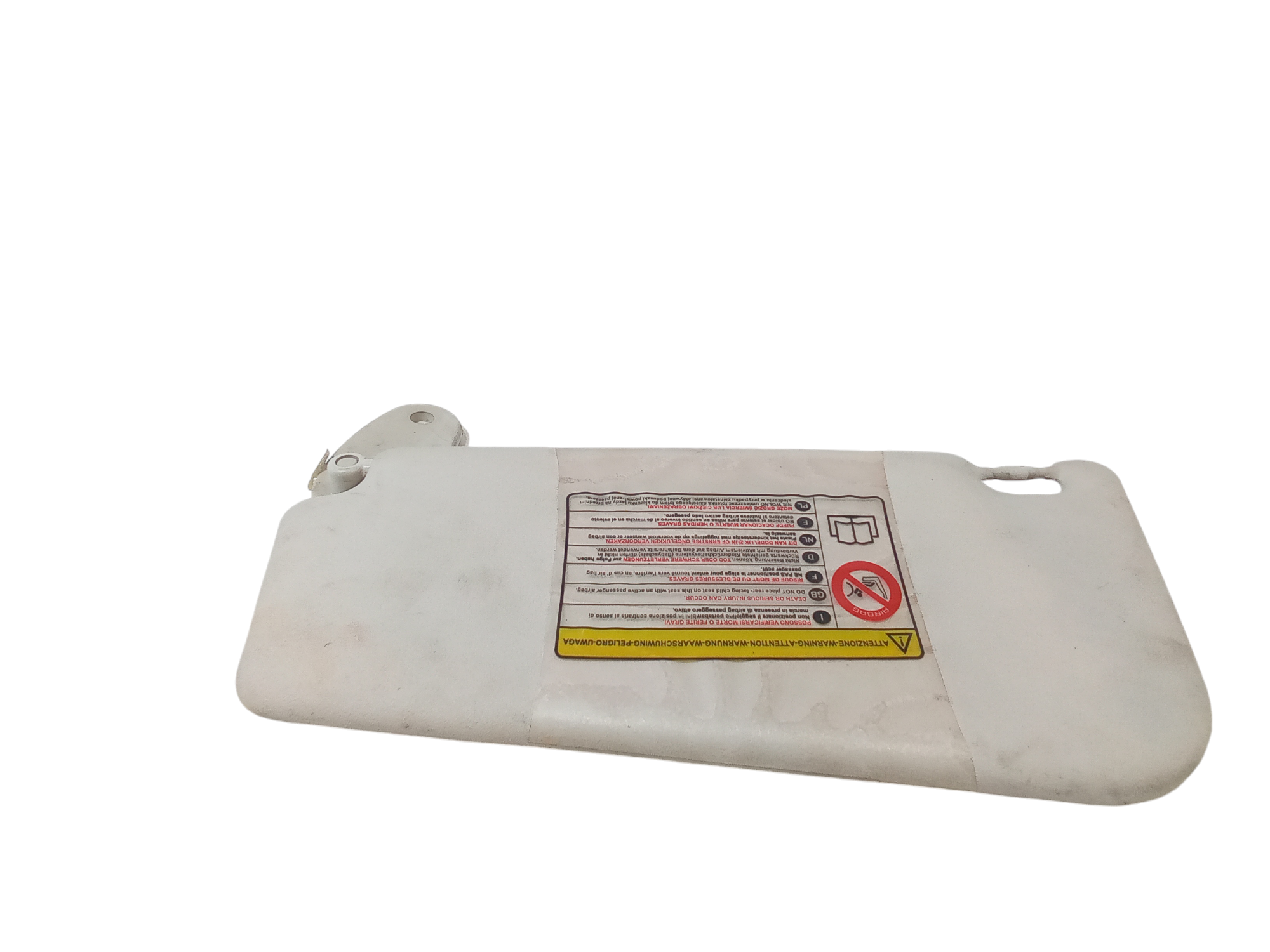 Parasole aletta Lato Passeggero per Fiat Grande Punto 1 Serie (2005 - 2008)